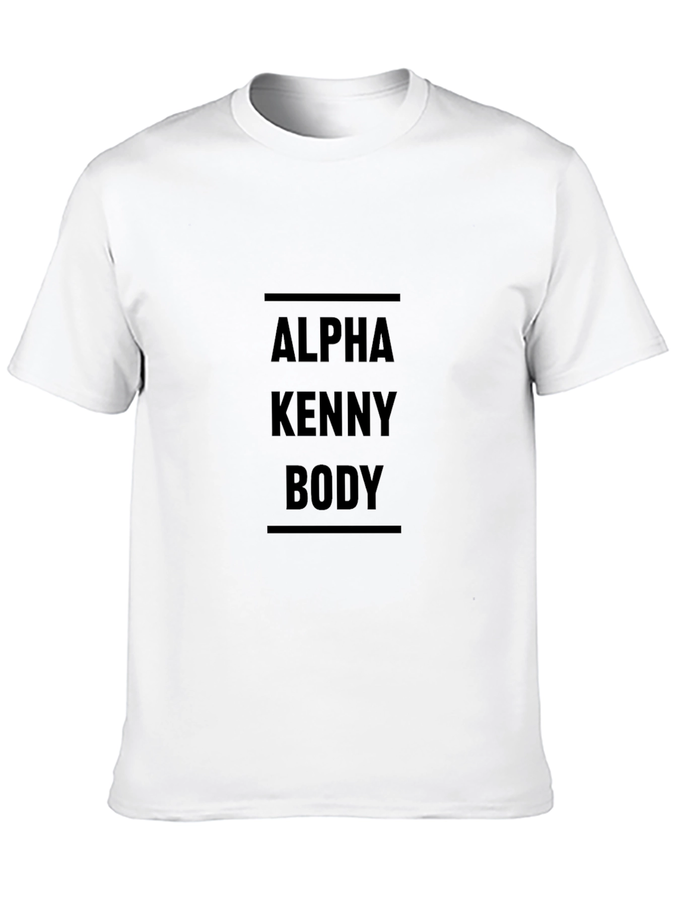 Alpha Kenny Body Black T-Shirt