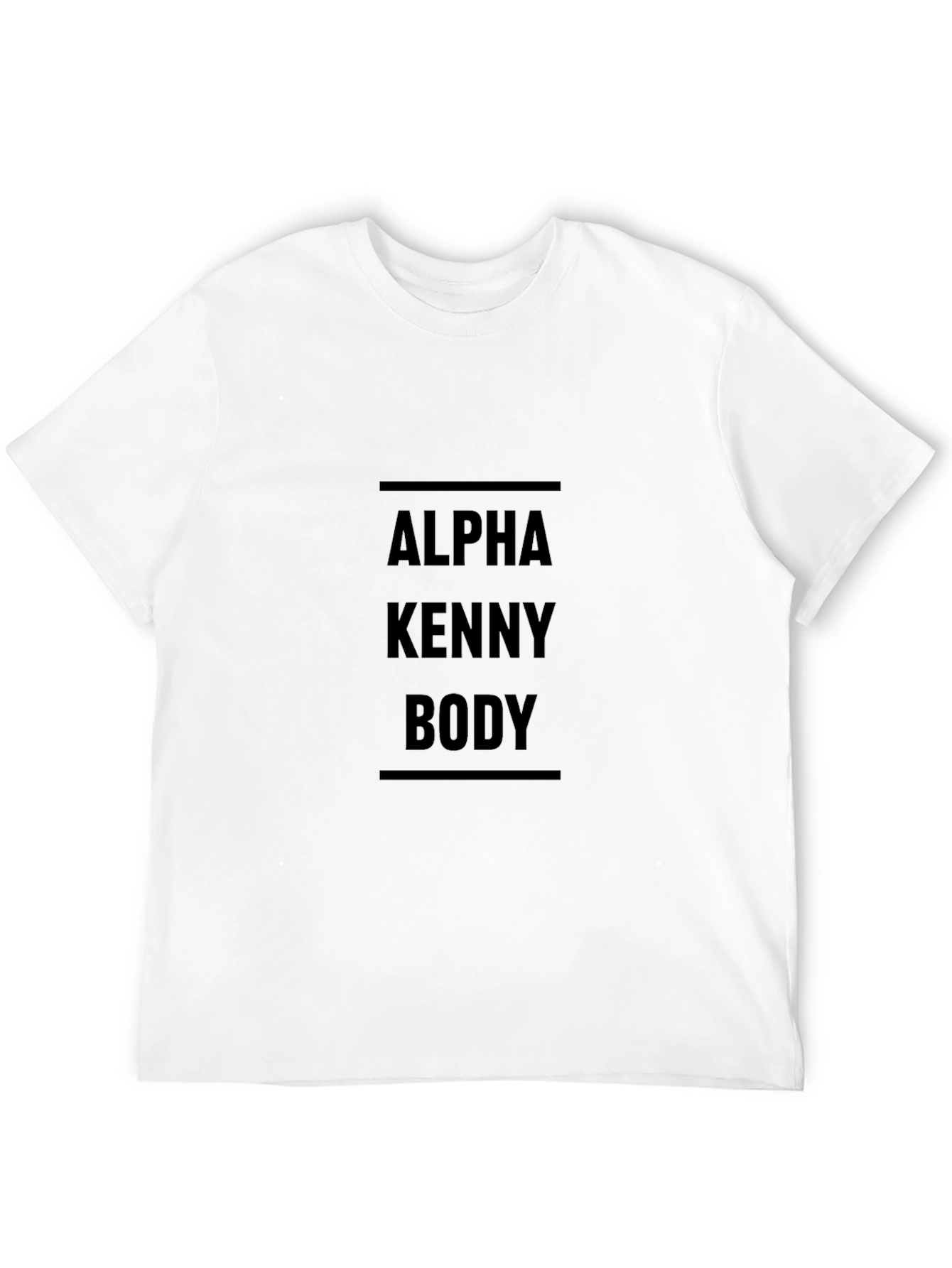 Alpha Kenny Body Black T-Shirt