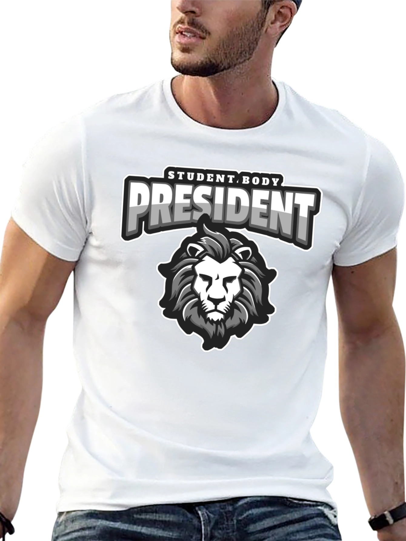 Student Body President Lion T-Shirt