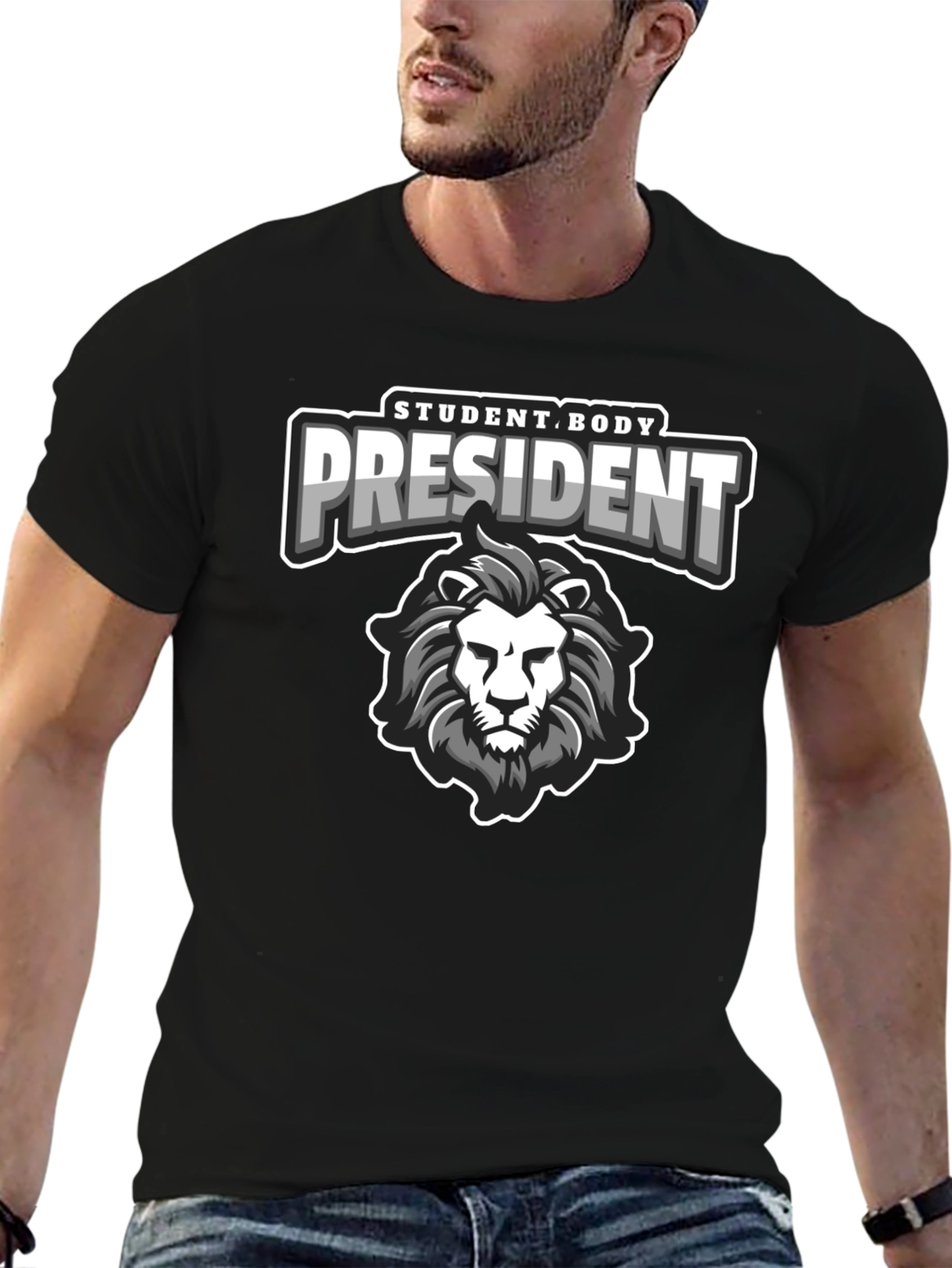 Student Body President Lion T-Shirt