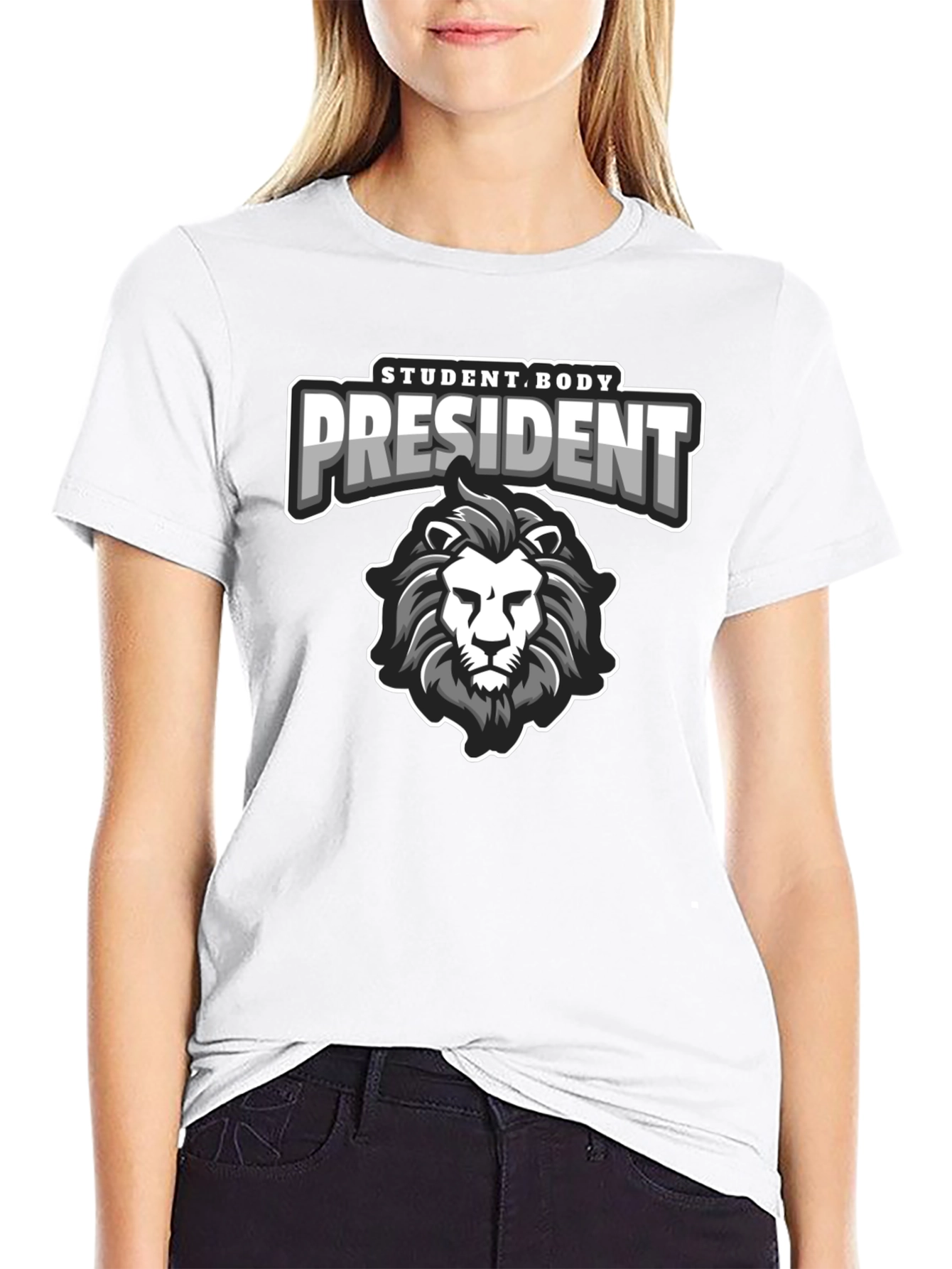 Student Body President Lion T-Shirt