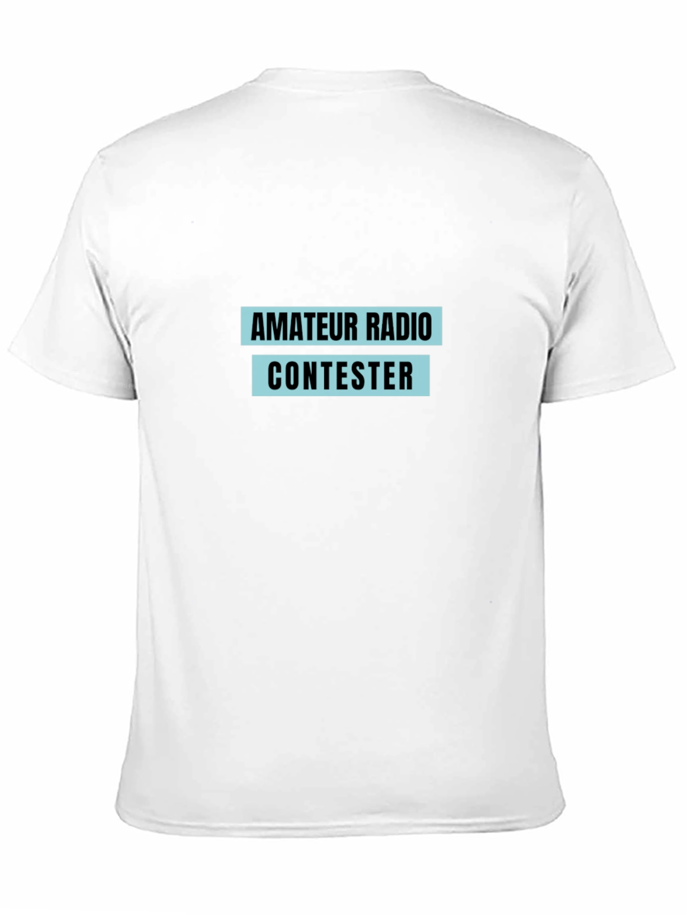 Amateur Radio Contester Black T-Shirt