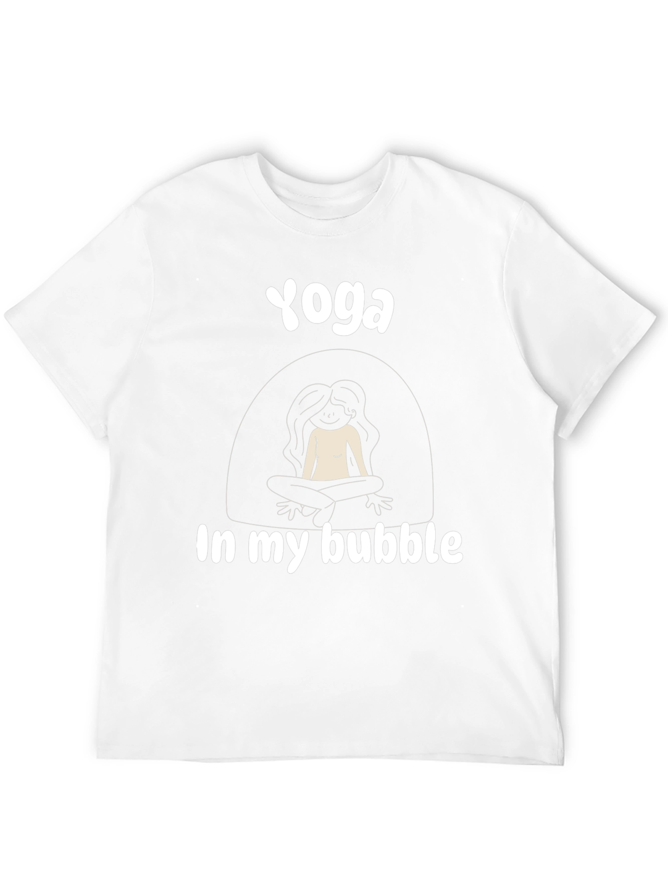 Yoga In My Bubble Graphic Tee