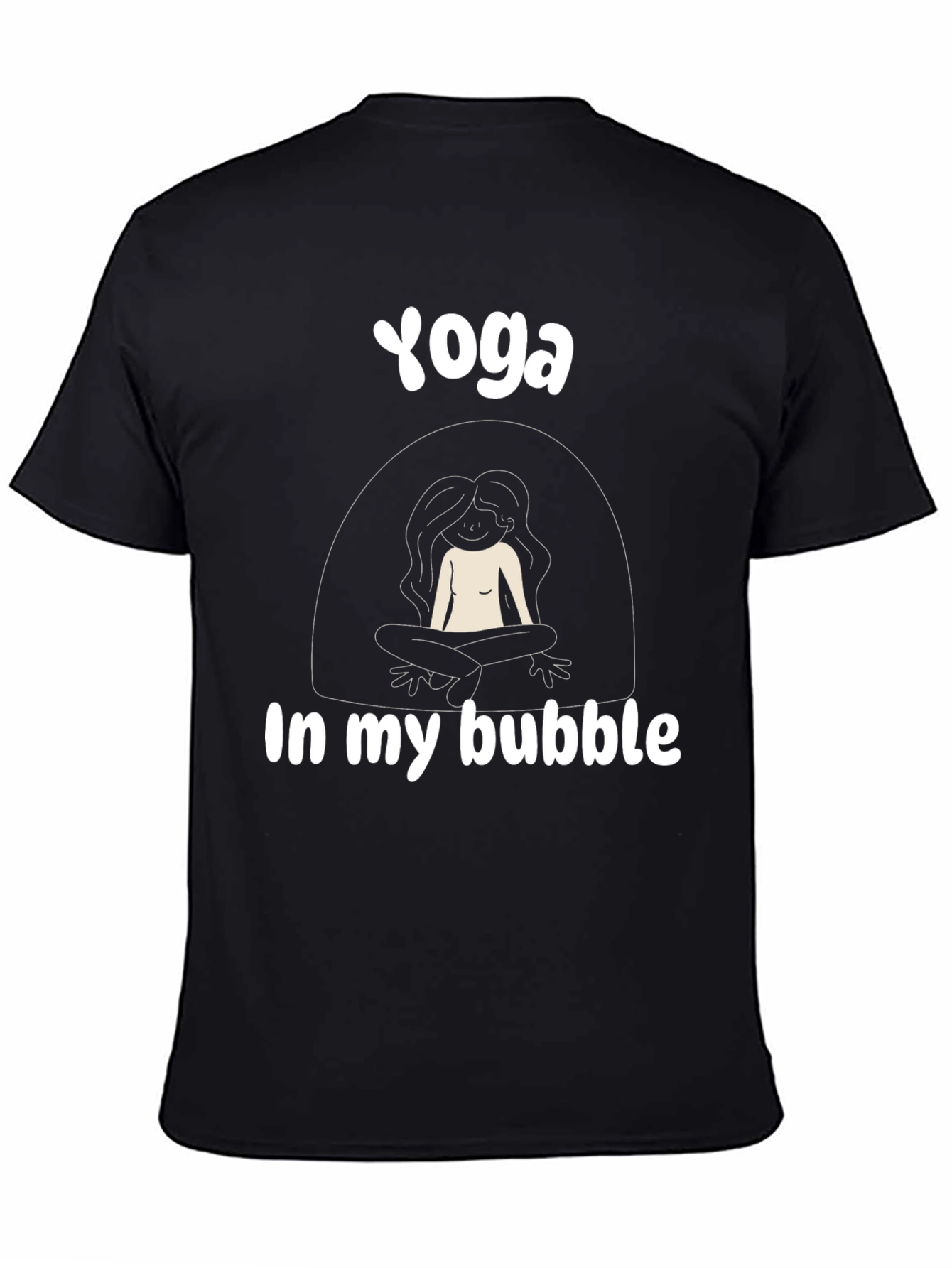 Yoga In My Bubble Graphic Tee