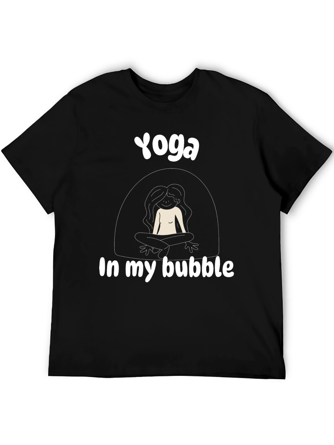 Yoga In My Bubble Graphic Tee
