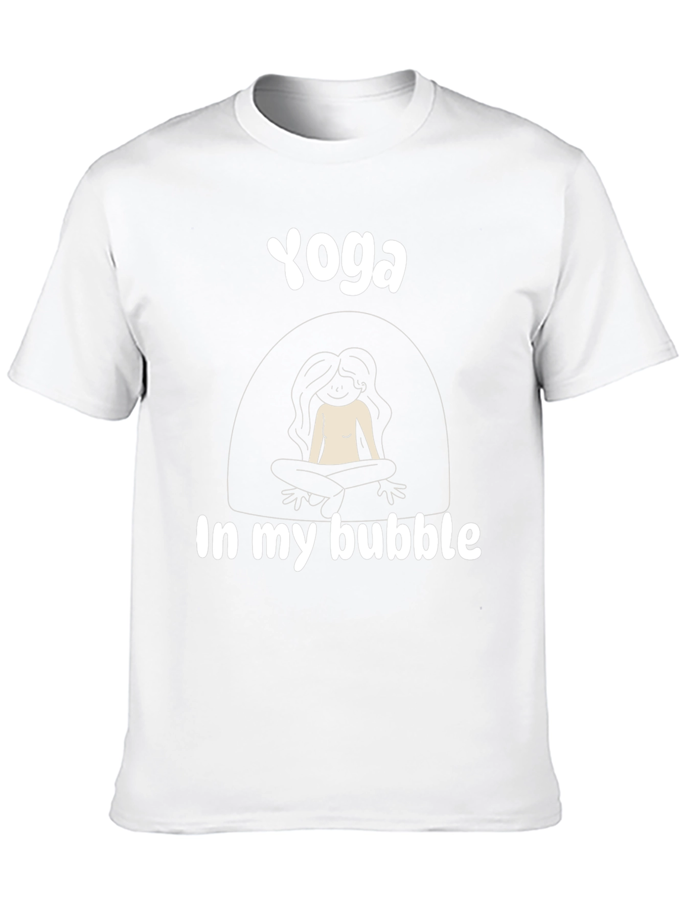 Yoga In My Bubble Graphic Tee