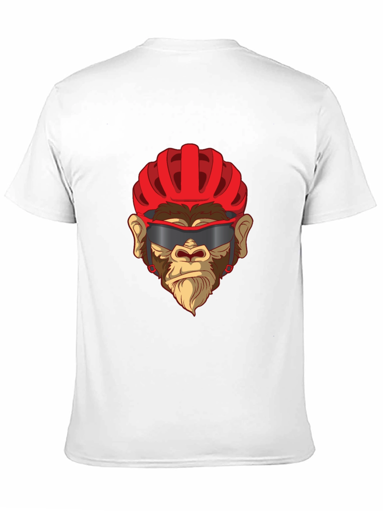 Cool Ape Cyclist Graphic T-Shirt