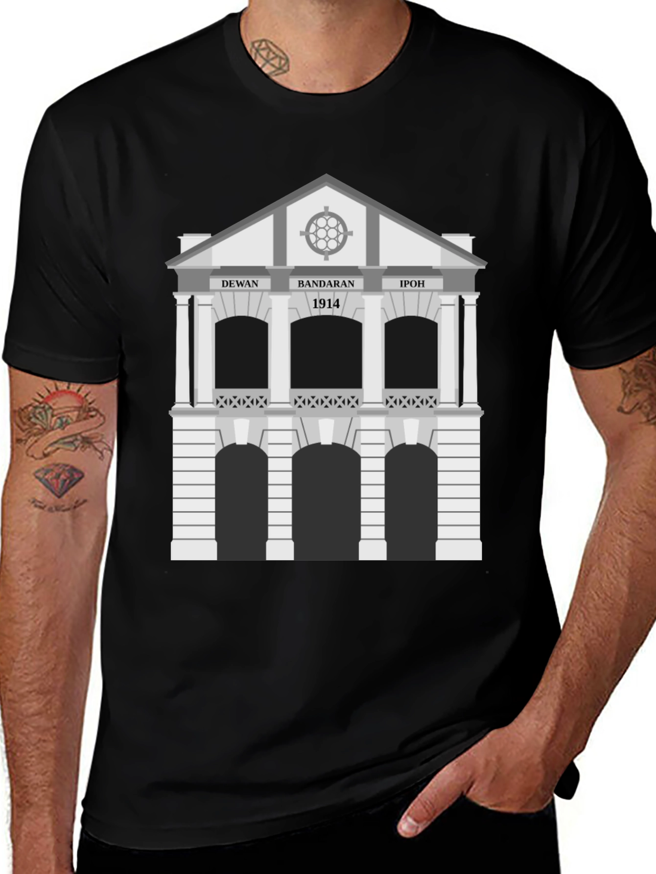 Dewan Bandaran Ipoh 1914 Graphic Tee