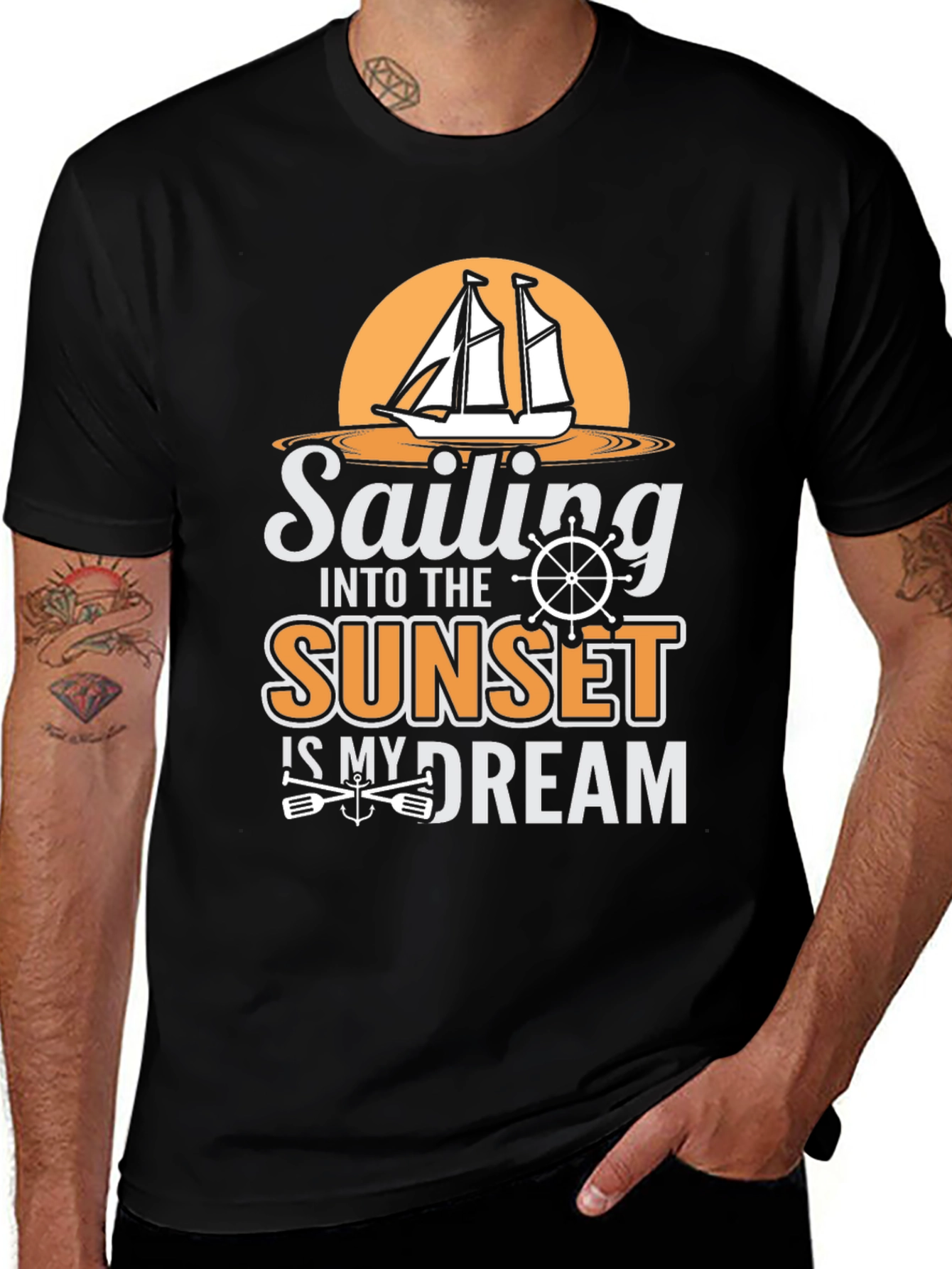 Sailing into the Sunset T-Shirt