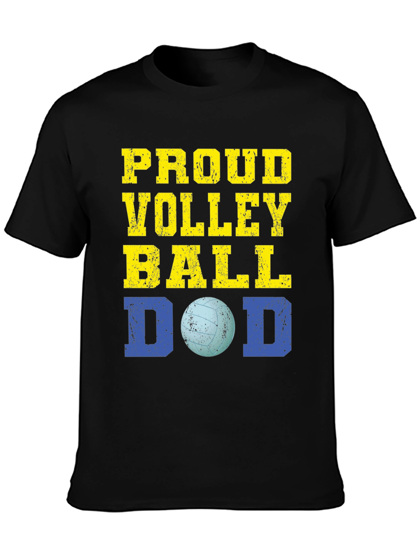Proud Volleyball Dad Graphic T-Shirt