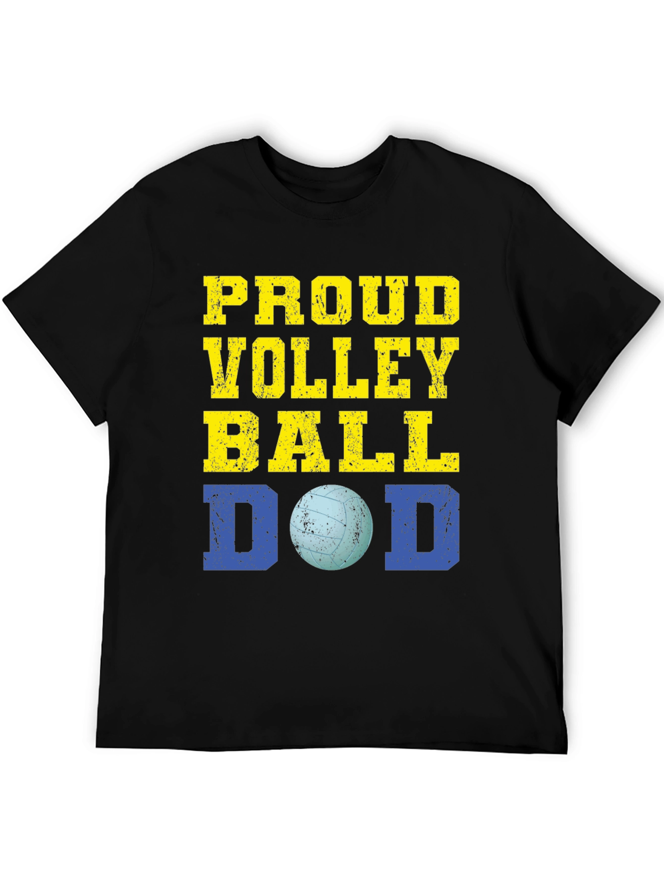 Proud Volleyball Dad Graphic T-Shirt