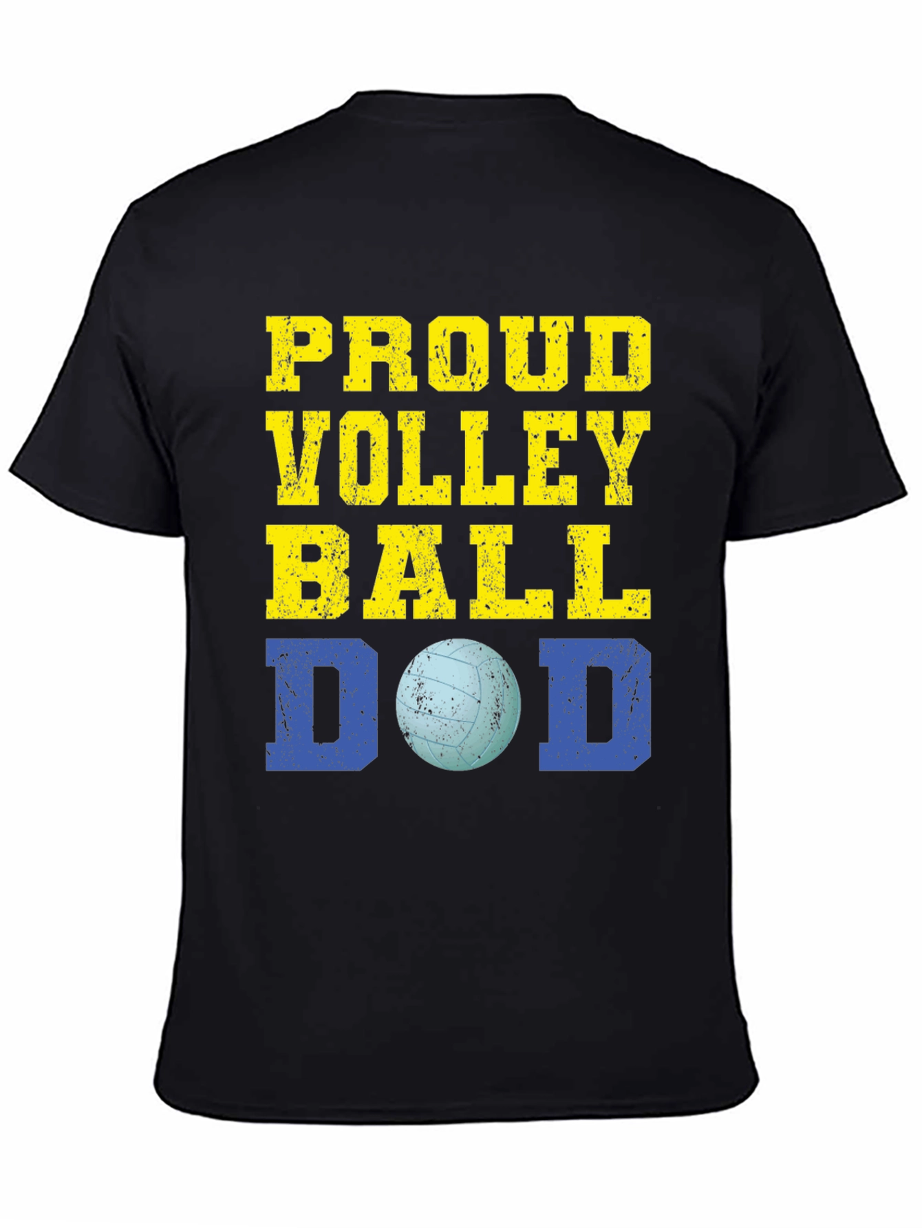 Proud Volleyball Dad Graphic T-Shirt