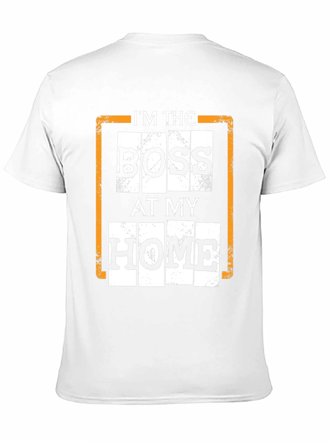 Im The Boss At My Home Black T-Shirt