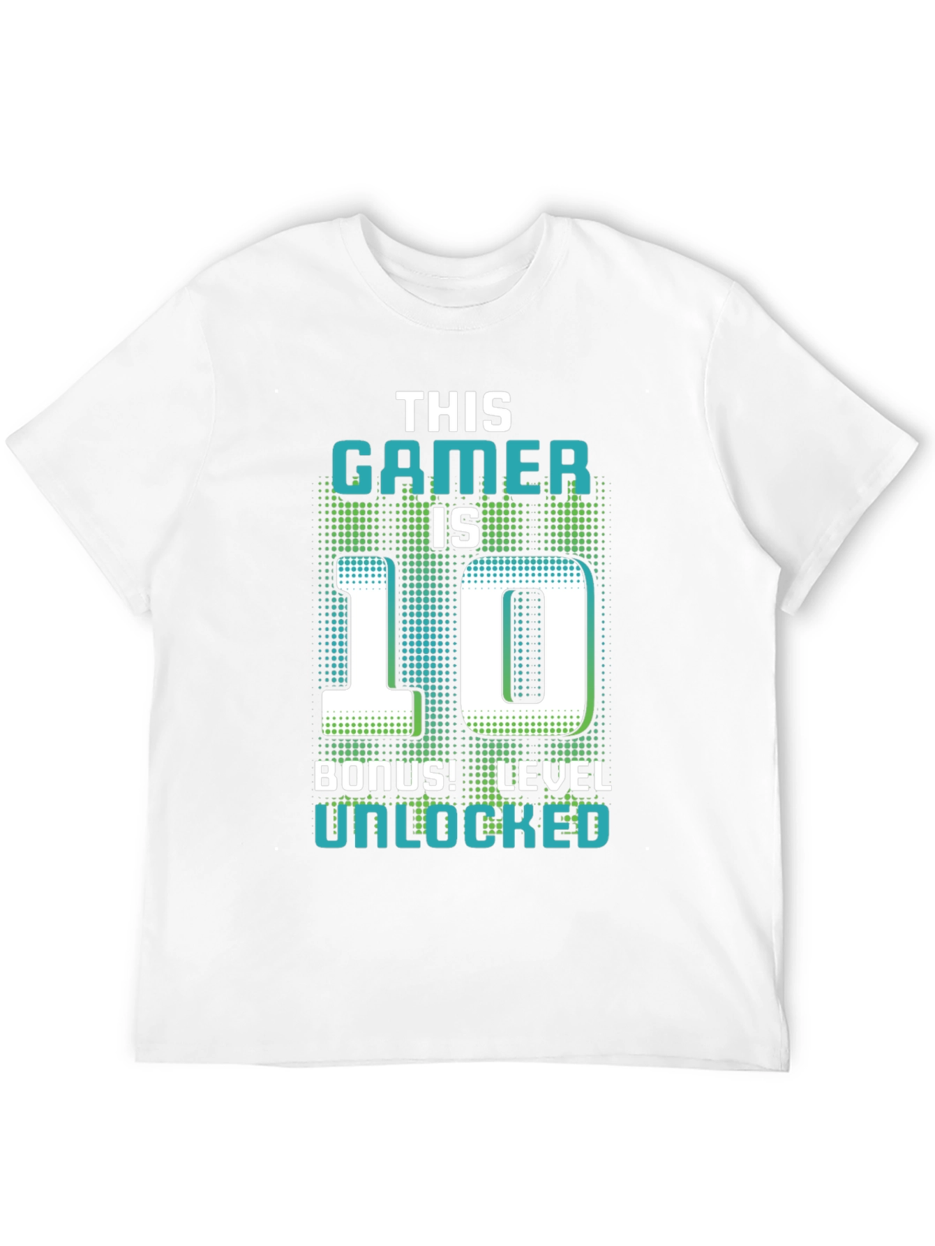 Gamer 10th Birthday Level Unlocked T-Shirt