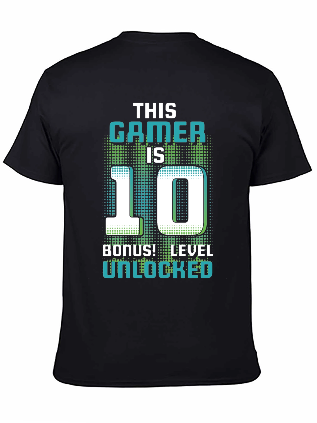 Gamer 10th Birthday Level Unlocked T-Shirt
