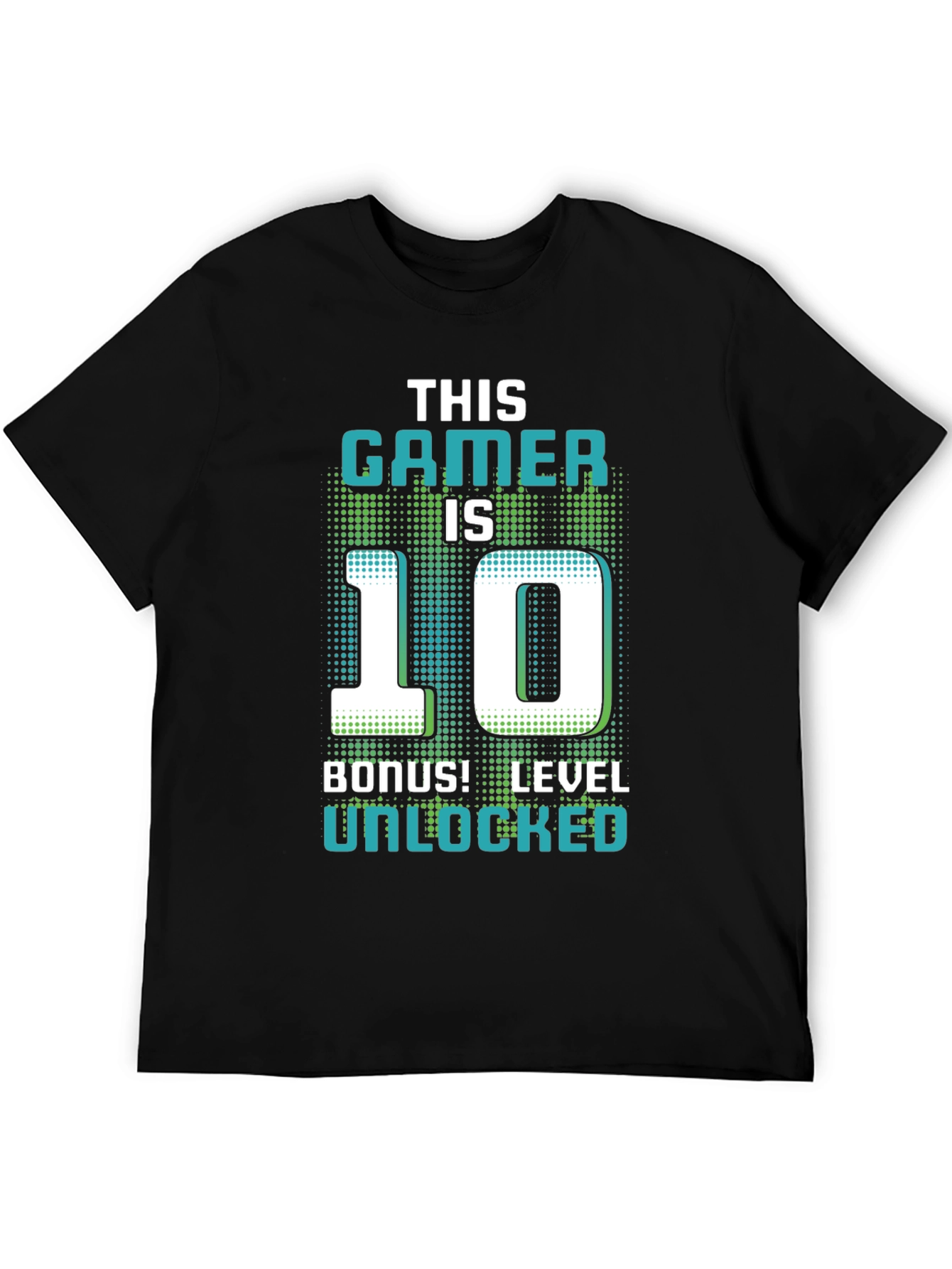 Gamer 10th Birthday Level Unlocked T-Shirt