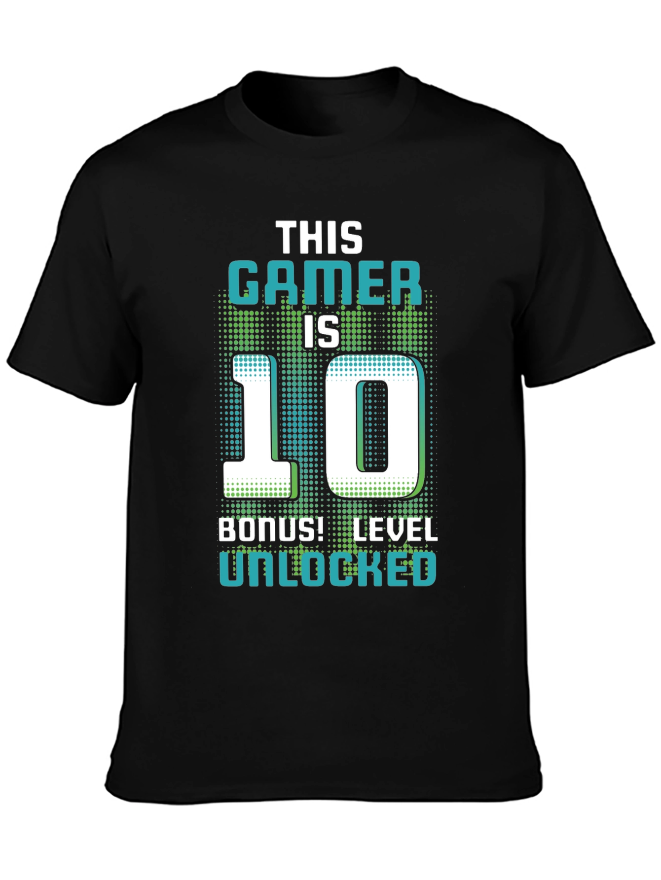 Gamer 10th Birthday Level Unlocked T-Shirt