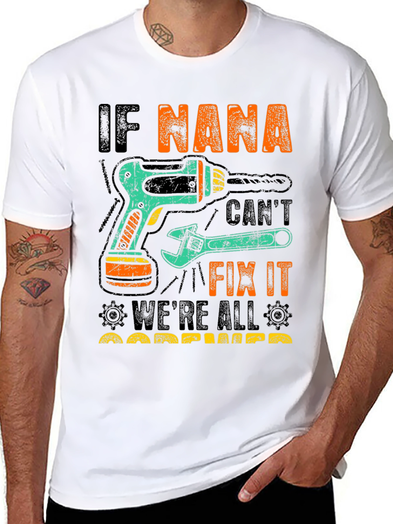 Funny Nana Fix It T-Shirt