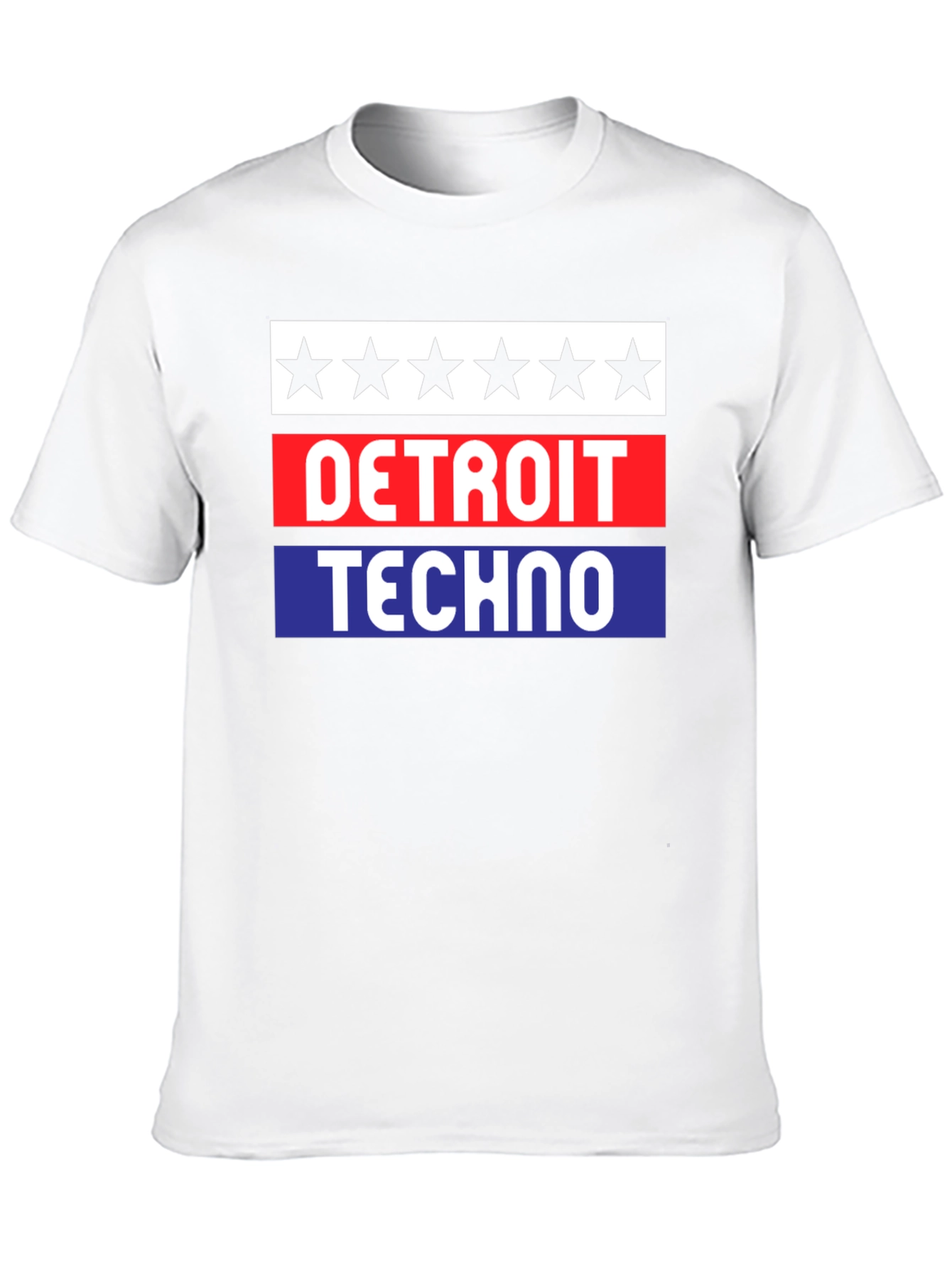 Detroit Techno Graphic T-Shirt - Black