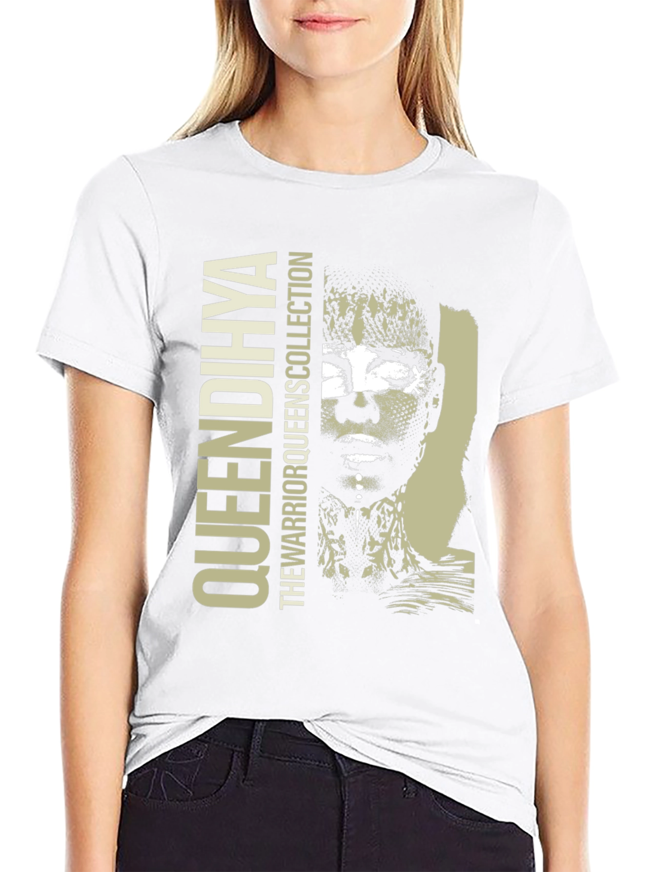 Queen Dihiya Graphic Print T-Shirt
