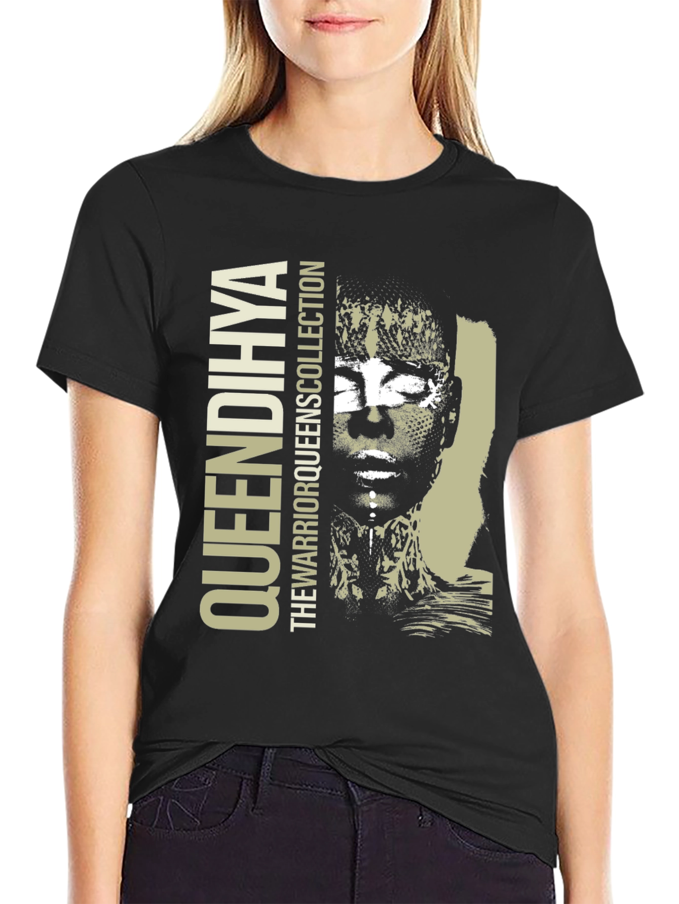 Queen Dihiya Graphic Print T-Shirt