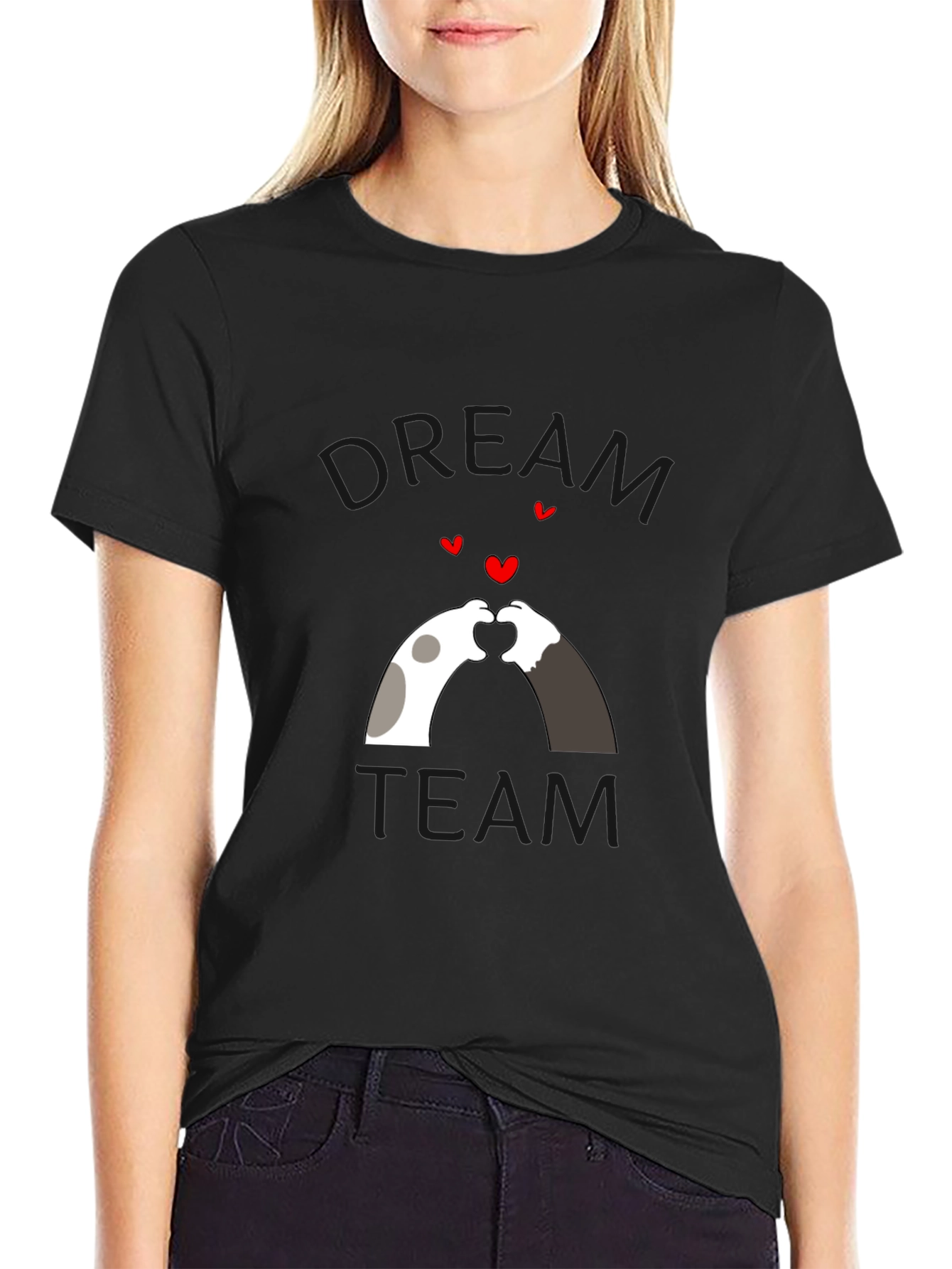 Team Love Heart Hands T-Shirt