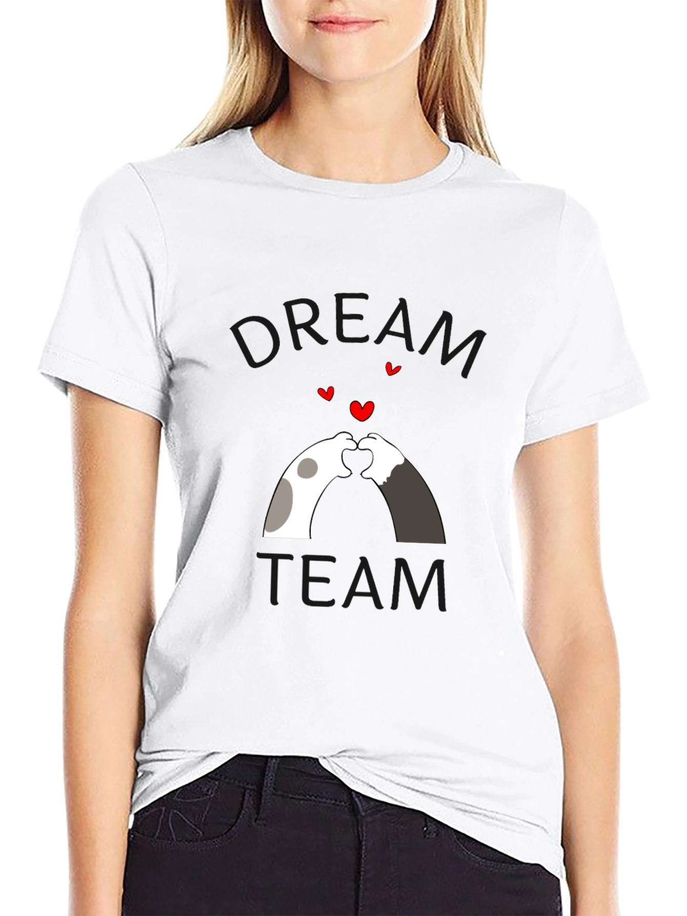 Team Love Heart Hands T-Shirt