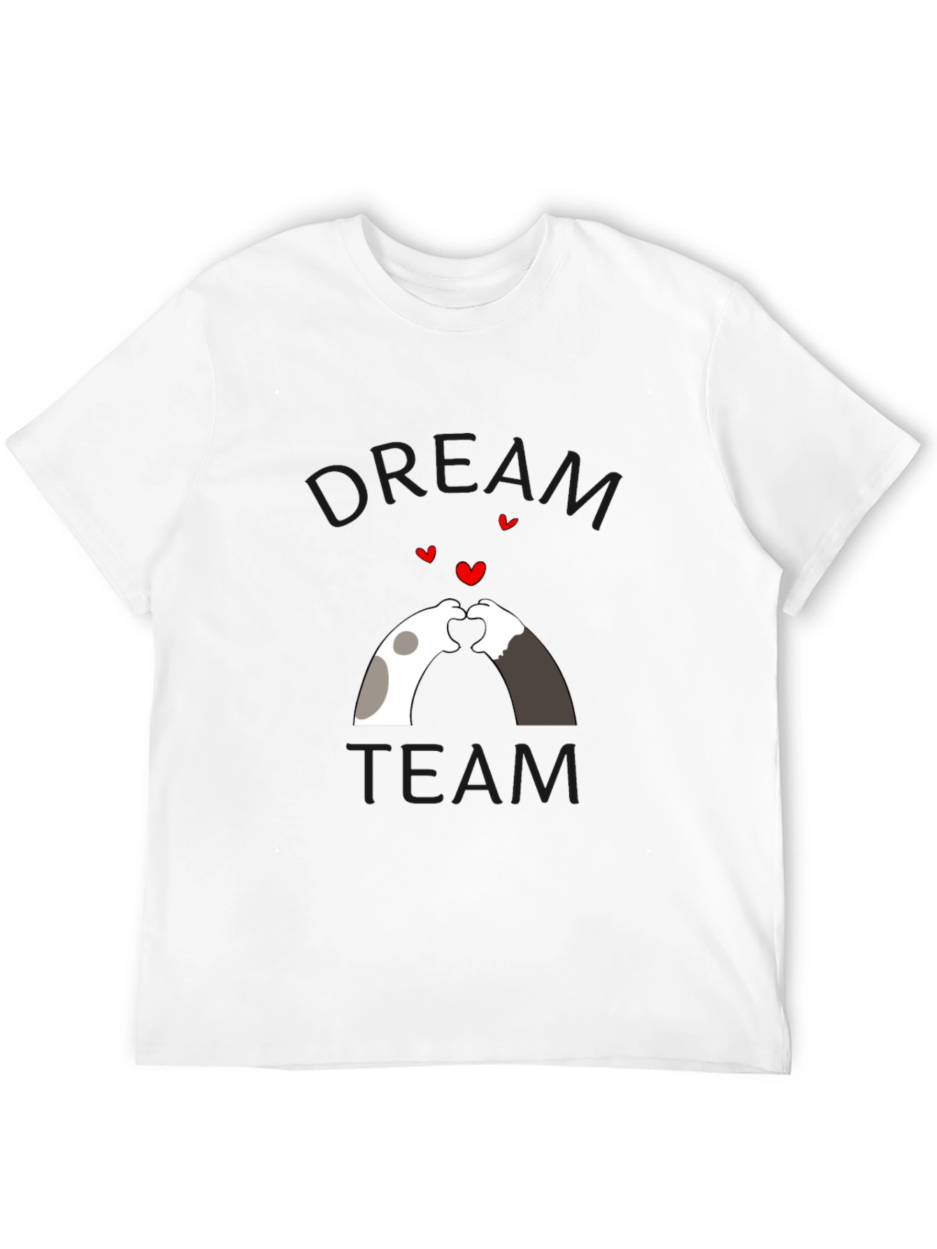 Team Love Heart Hands T-Shirt
