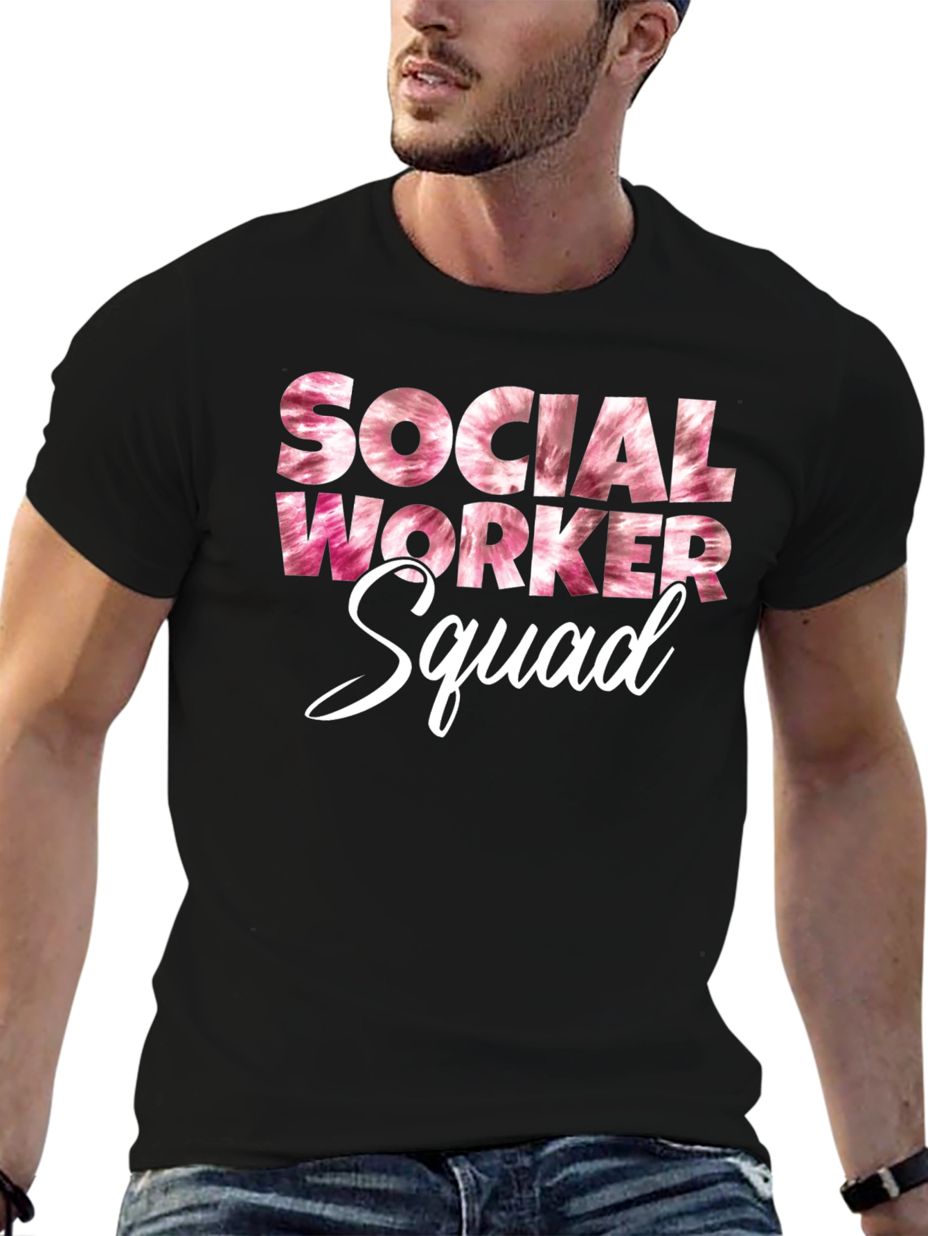 Social Worker Squad Graphic T-Shirt