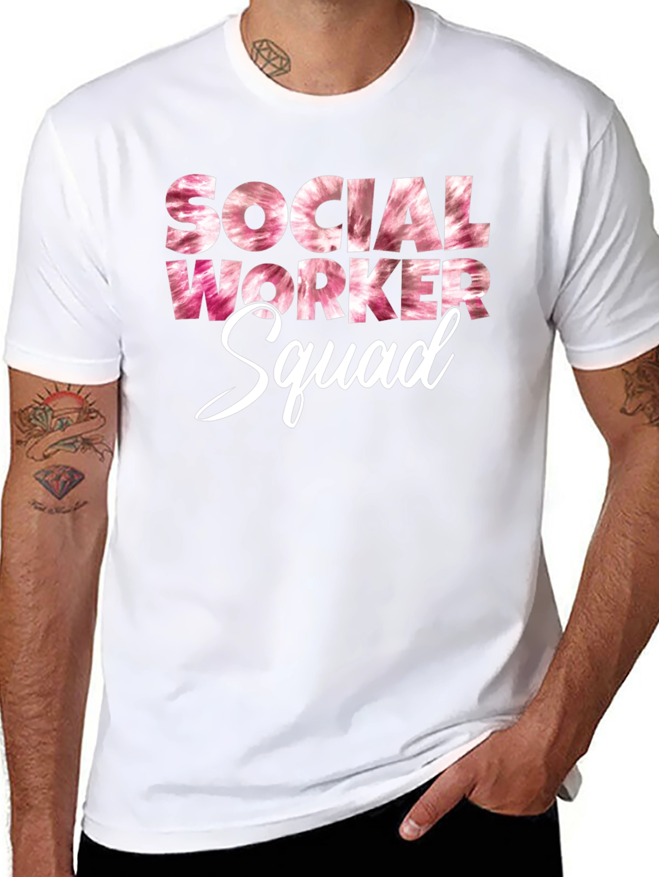 Social Worker Squad Graphic T-Shirt
