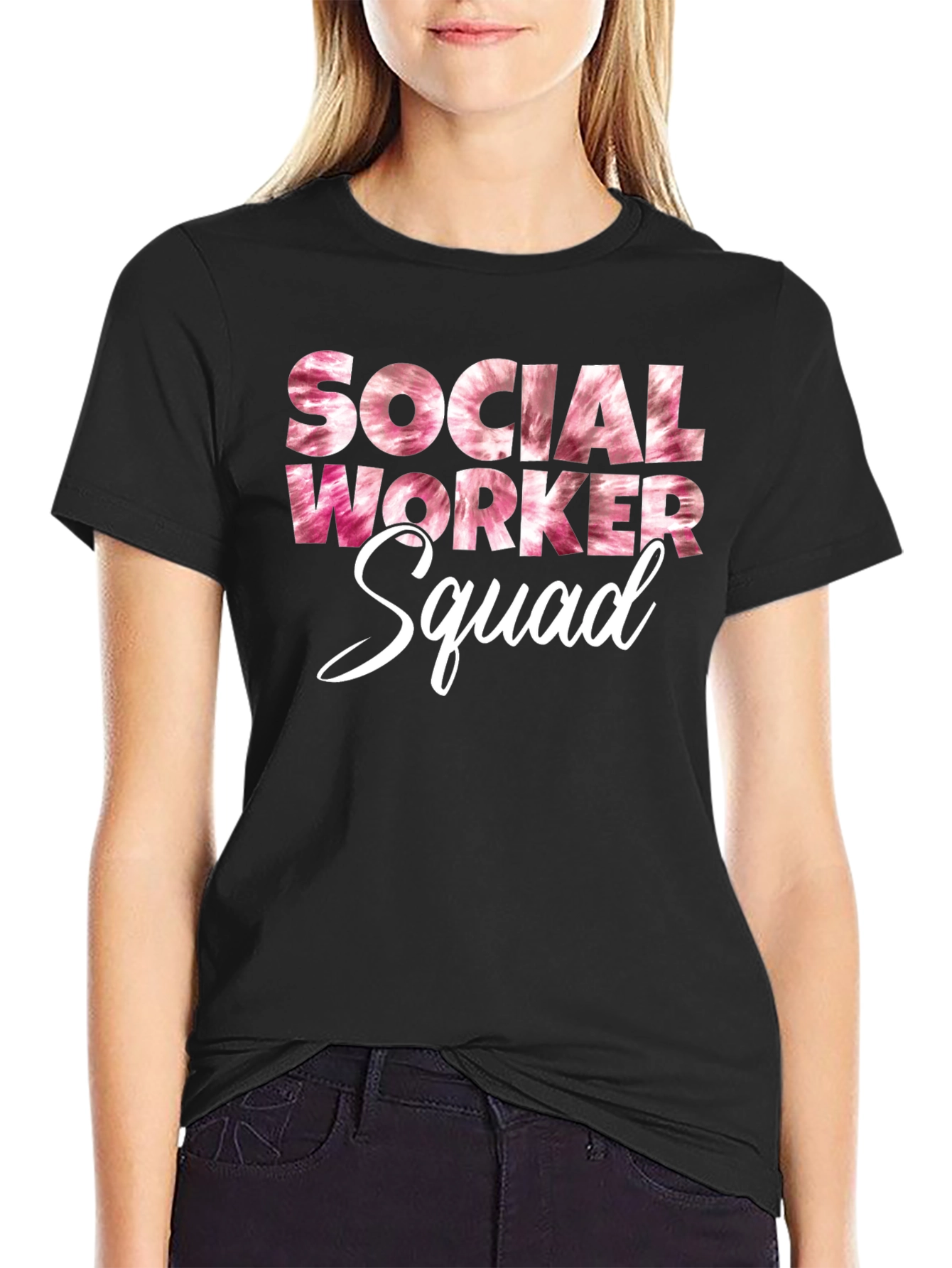 Social Worker Squad Graphic T-Shirt