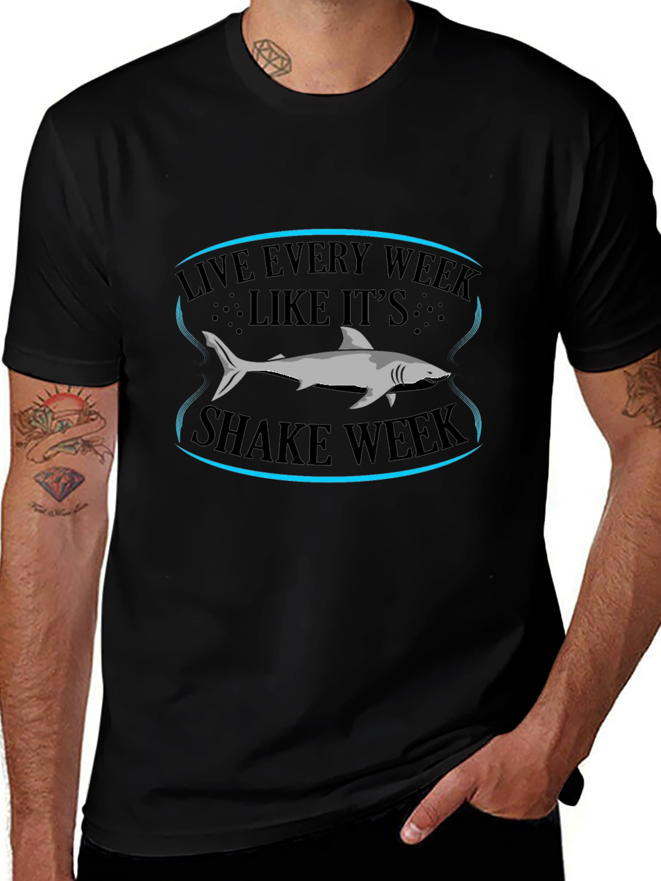 Live Every Week Like Its Shark Week Tee