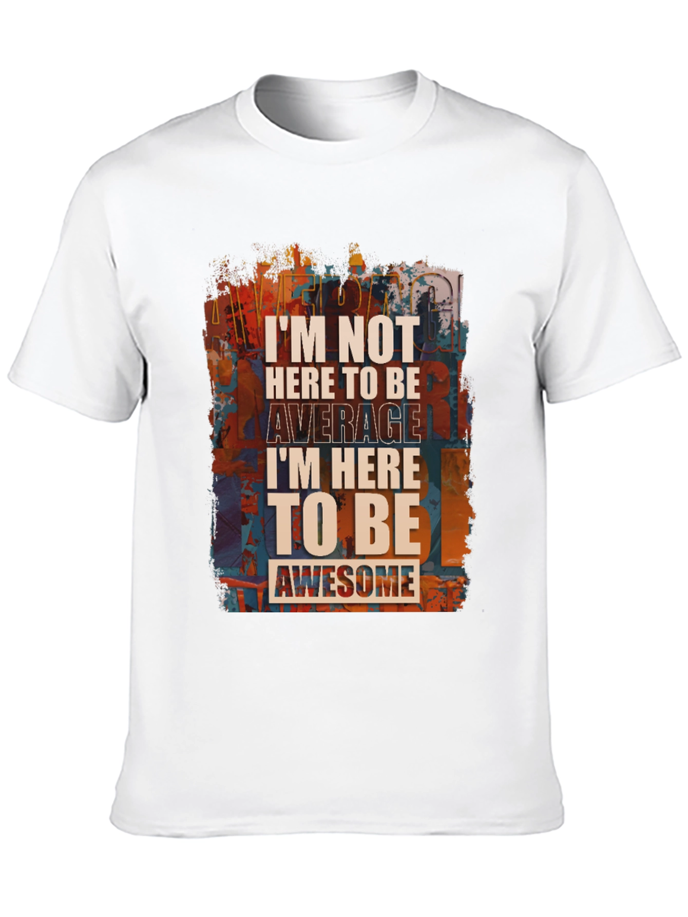 Awesome Mindset Mens Black T-Shirt