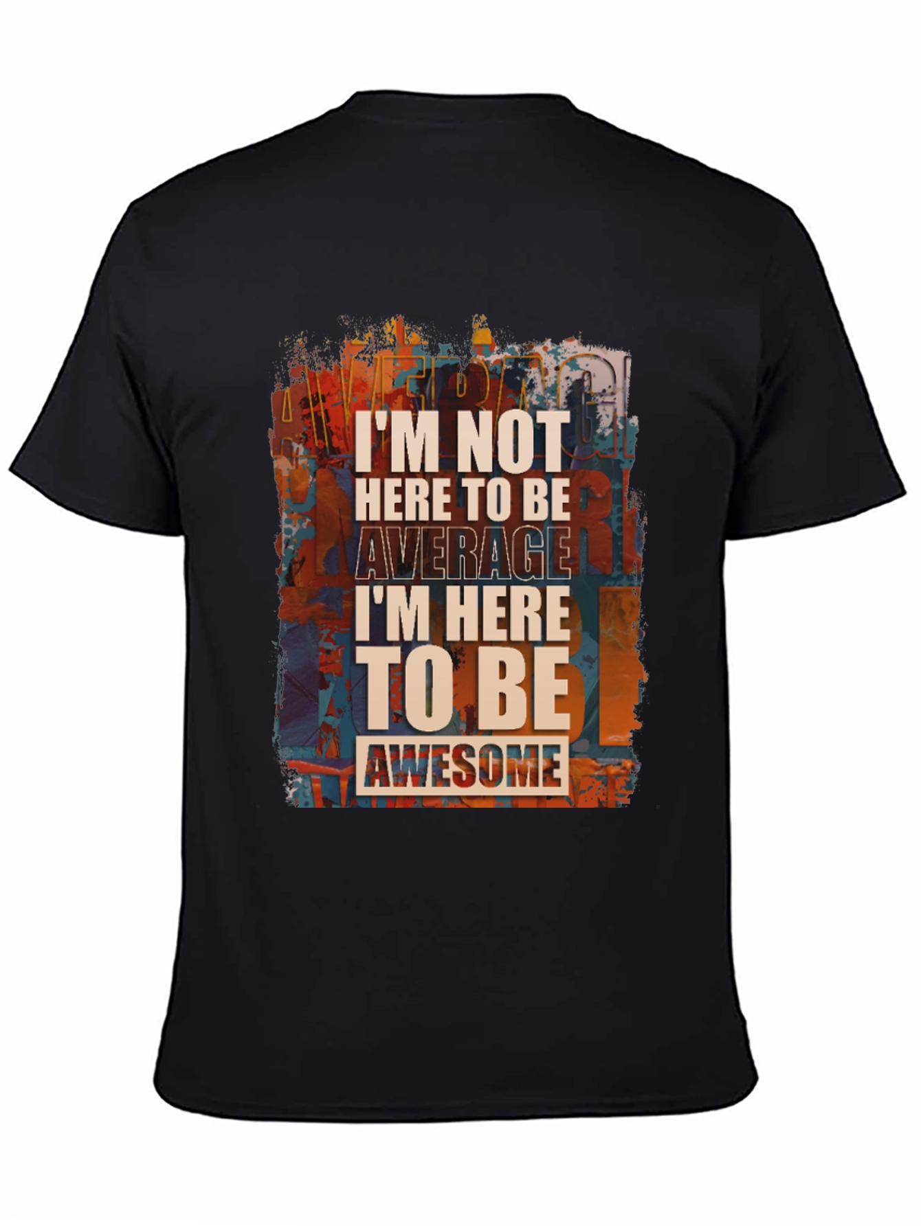Awesome Mindset Mens Black T-Shirt