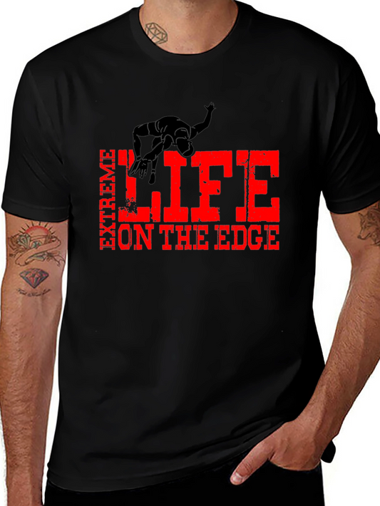 Extreme Life On The Edge Graphic Tee