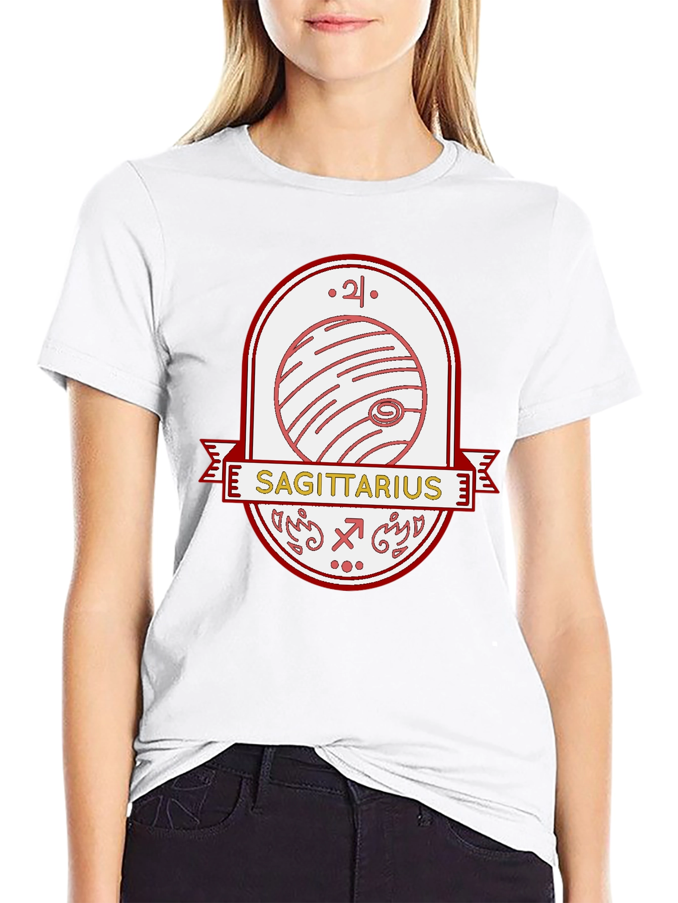 Sagittarius Zodiac Graphic T-Shirt Astrology Tee