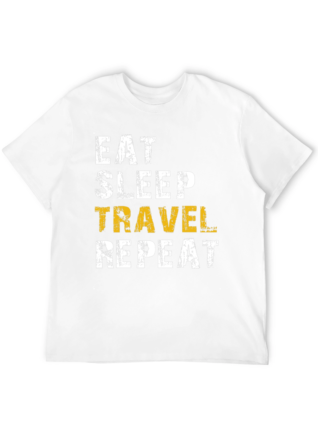 Eat Sleep Travel Repeat Graphic Tee