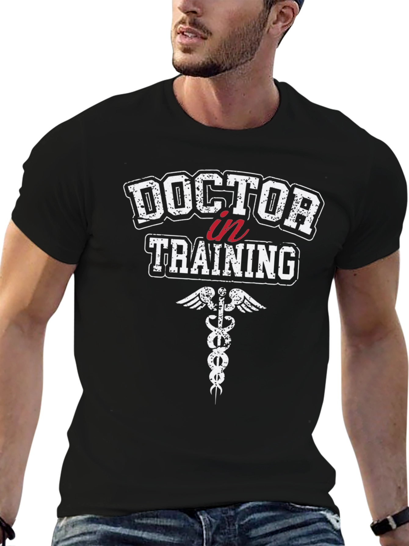 Doctor in Training Graphic T-Shirt Medical Student Tee