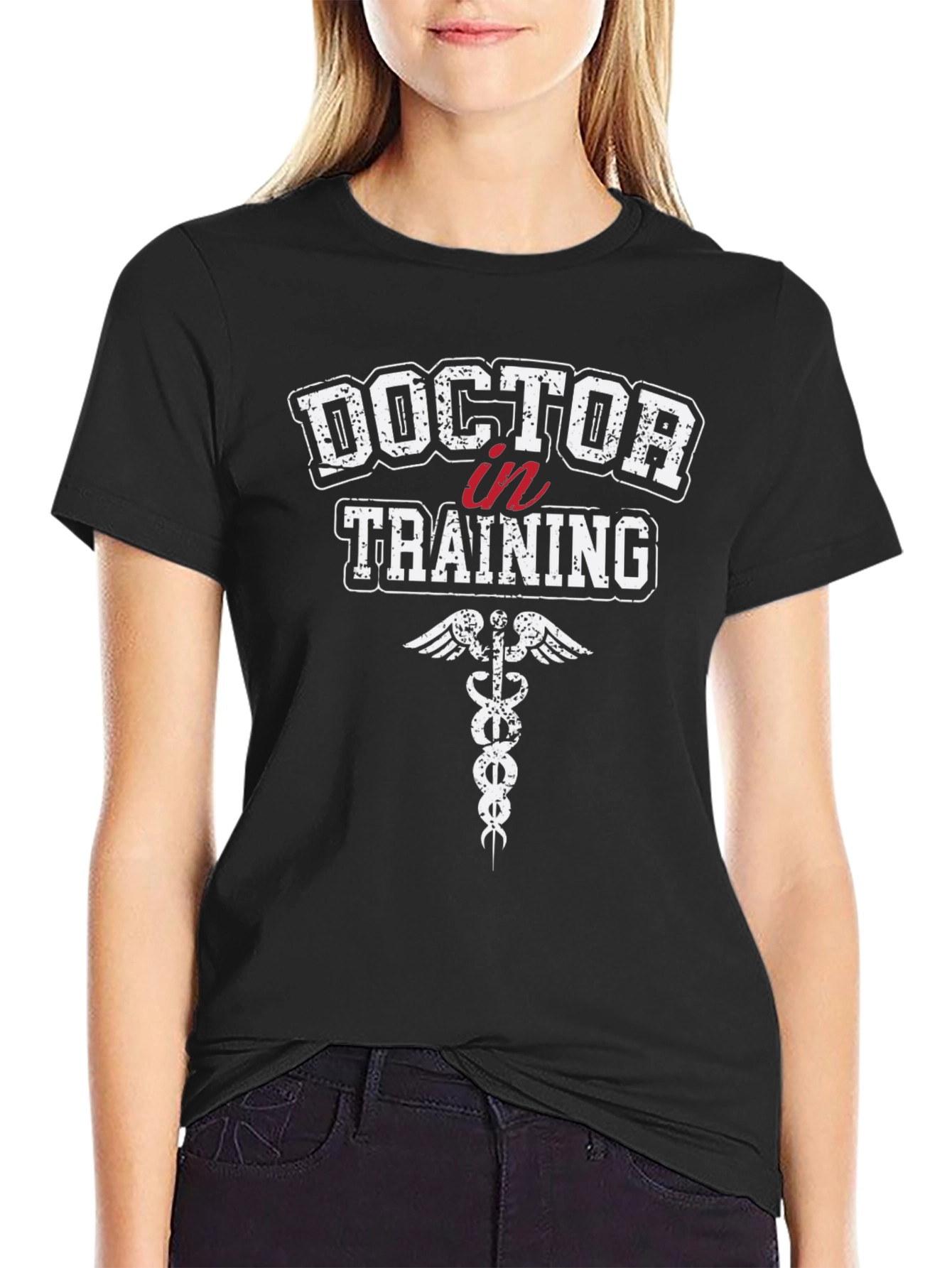 Doctor in Training Graphic T-Shirt Medical Student Tee