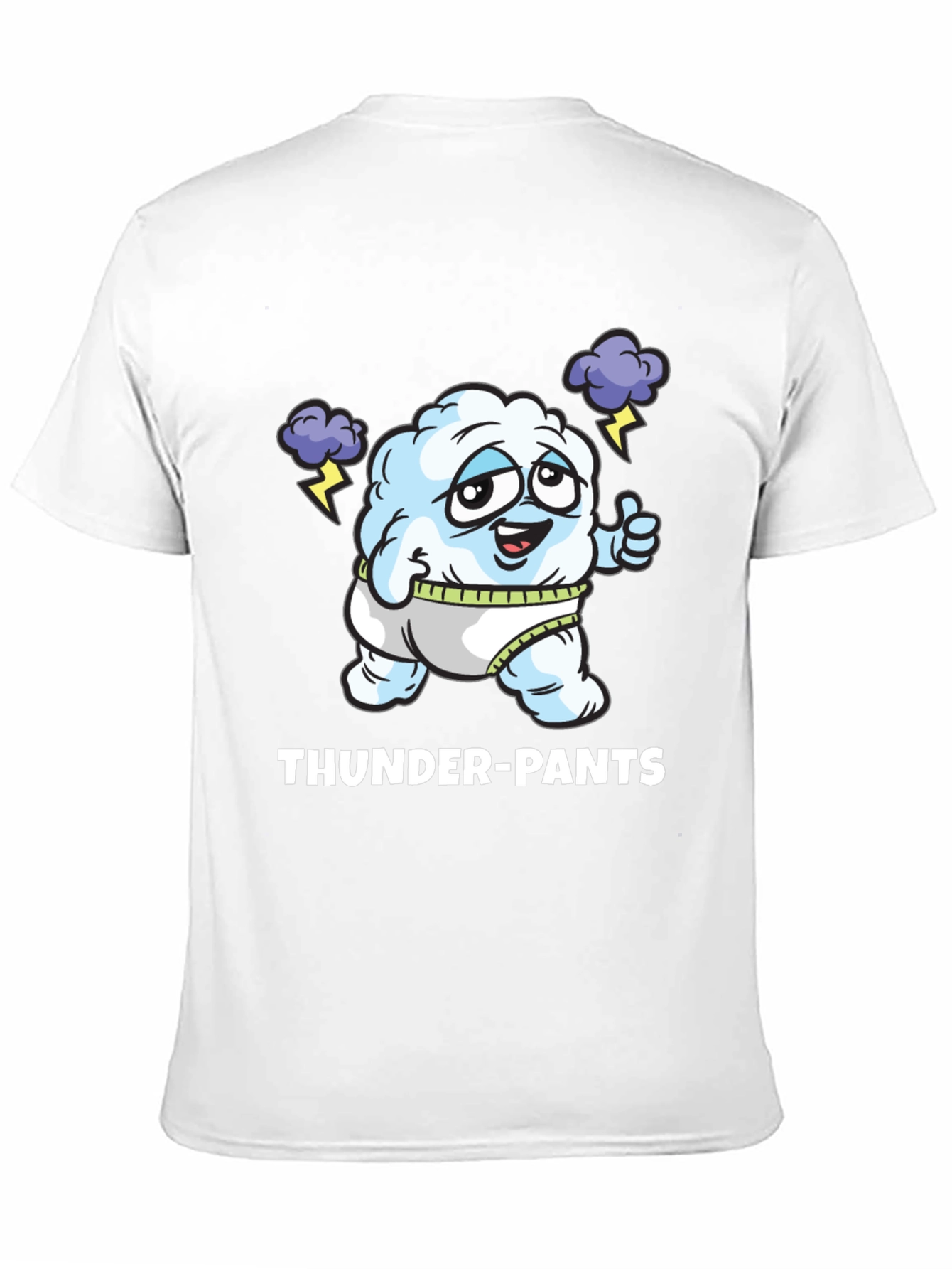 Thunder Pants Funny Graphic T-Shirt