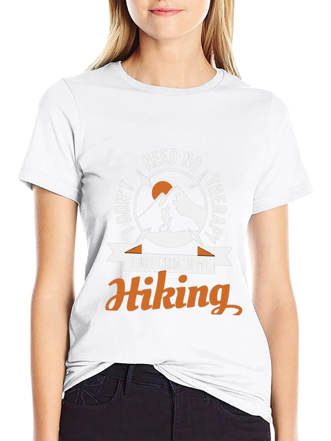 Hiking Therapy T-Shirt - Adventure Awaits!