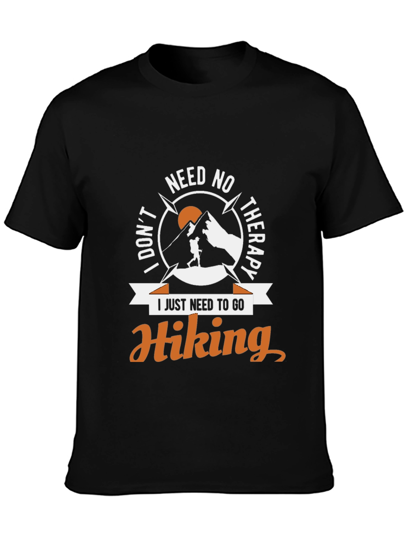 Hiking Therapy T-Shirt - Adventure Awaits!