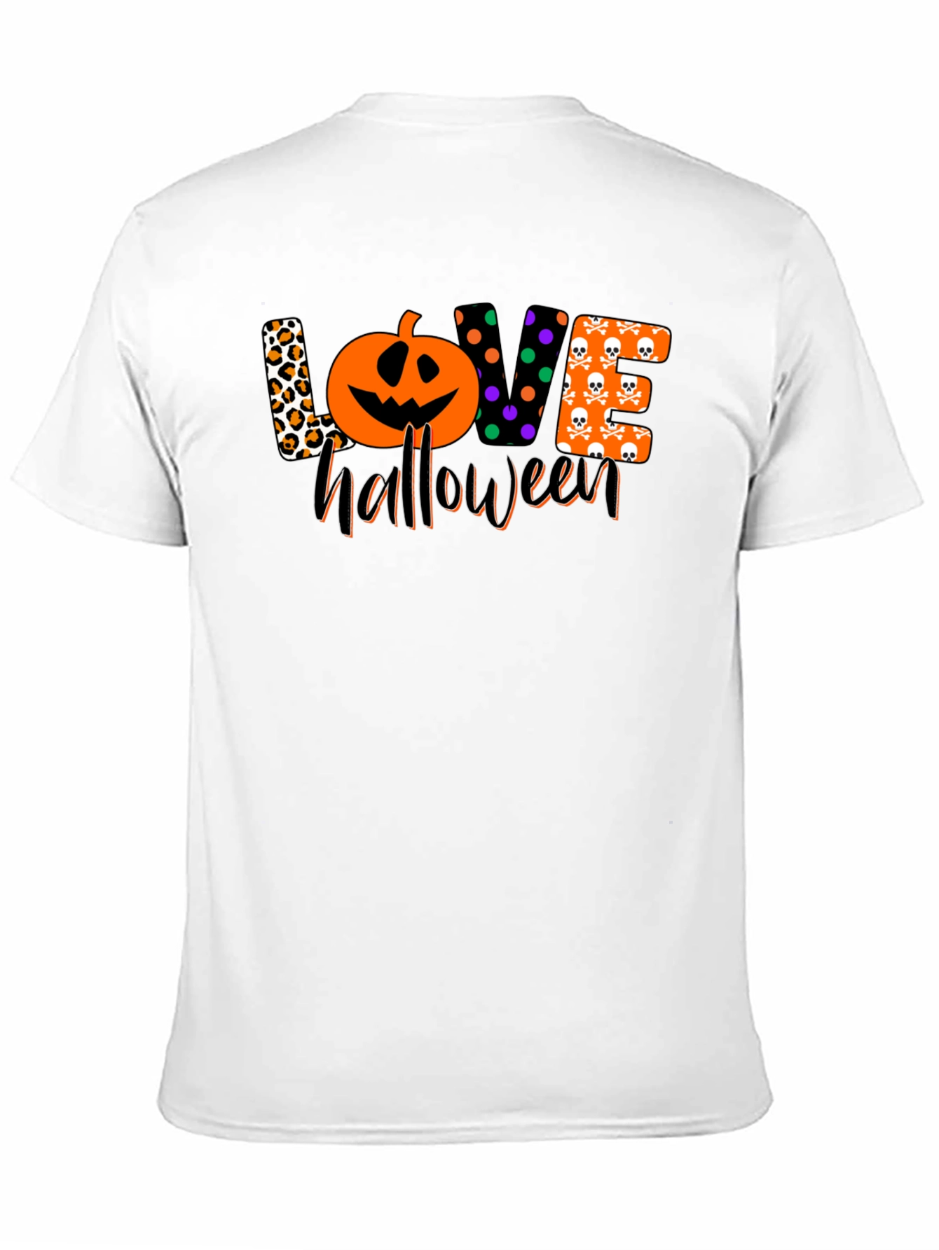 Love Halloween Black T-Shirt