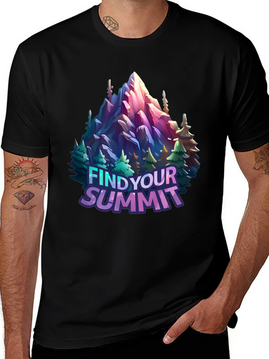 Find Your Summit Graphic Tee - Adventure Awaits!