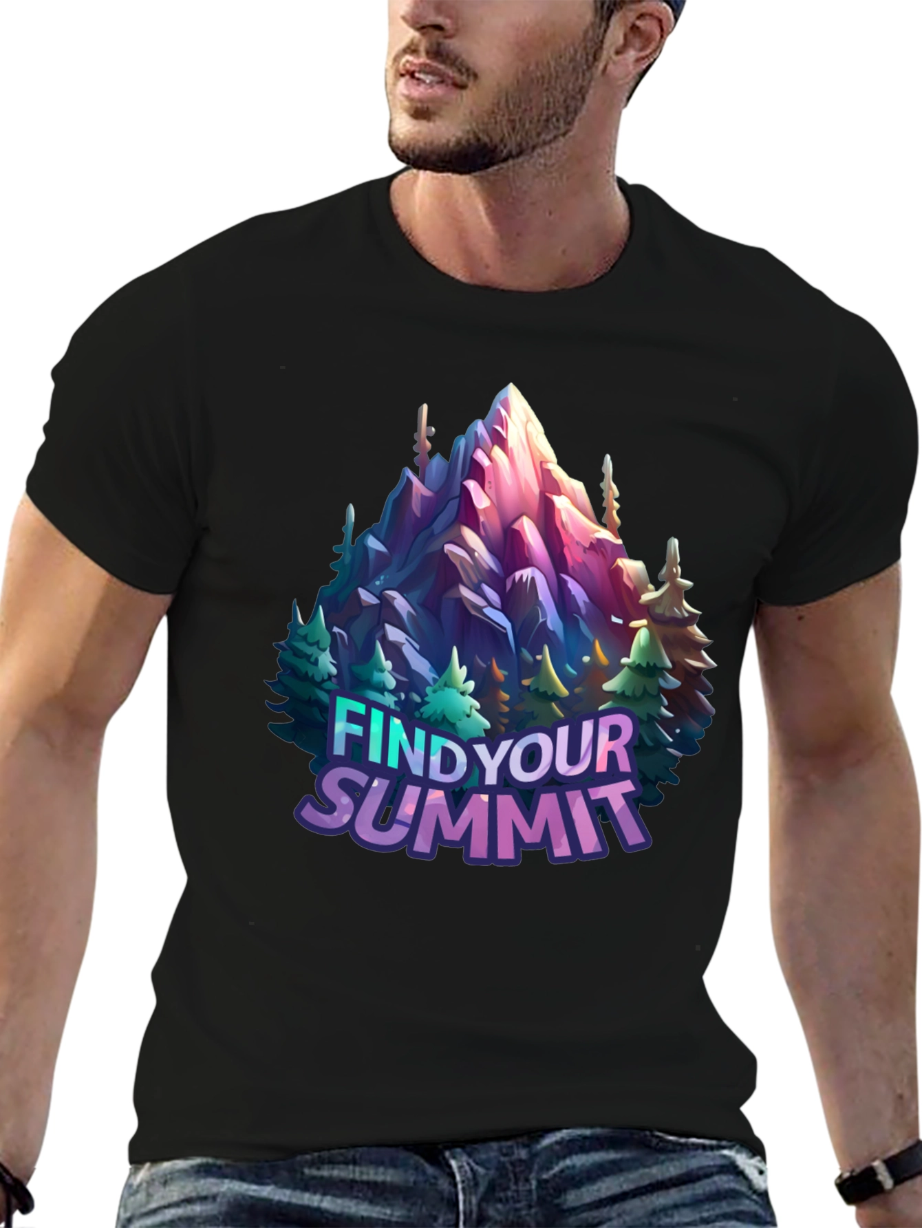 Find Your Summit Graphic Tee - Adventure Awaits!