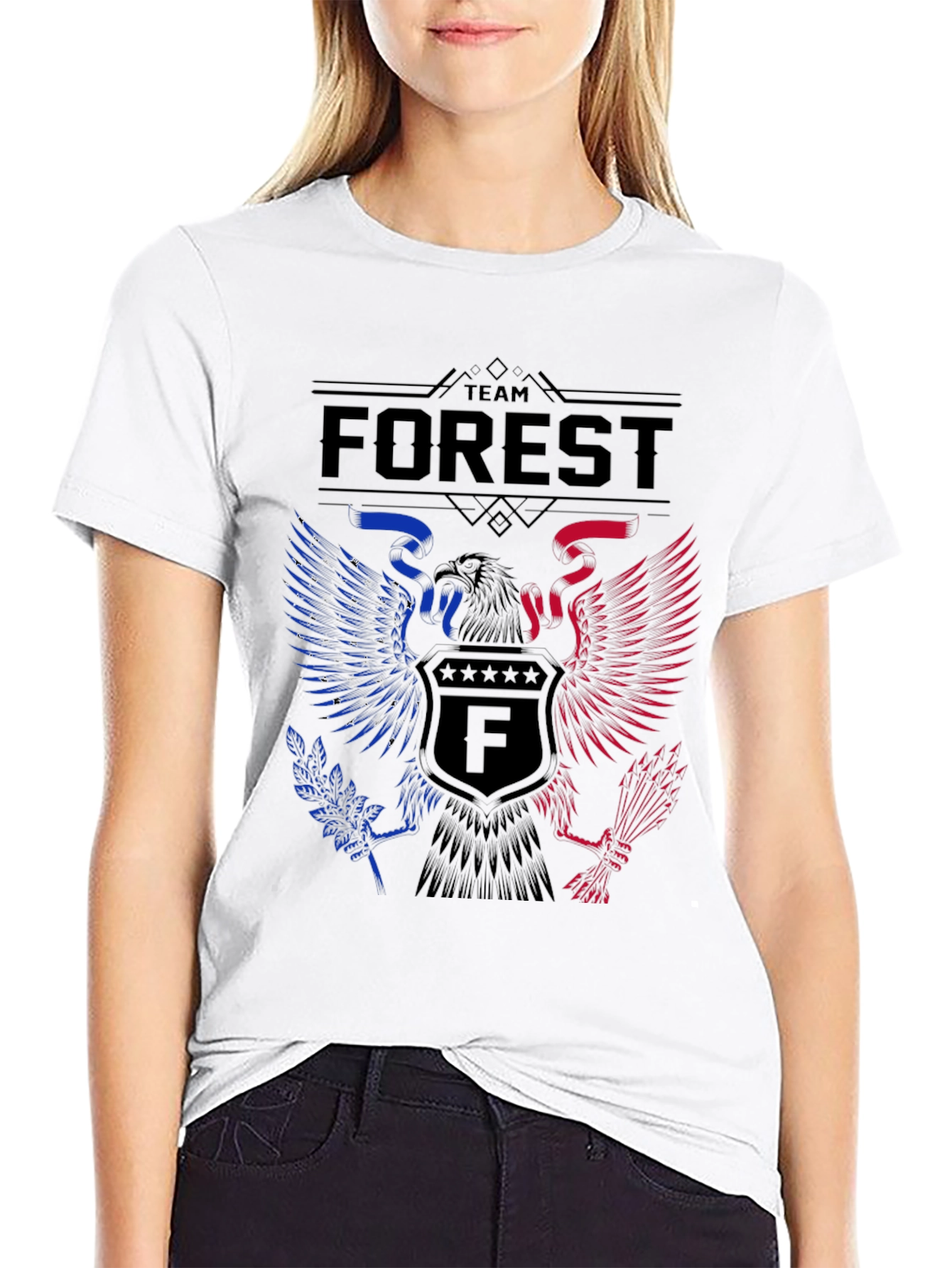 Team Forest Eagle Graphic T-Shirt