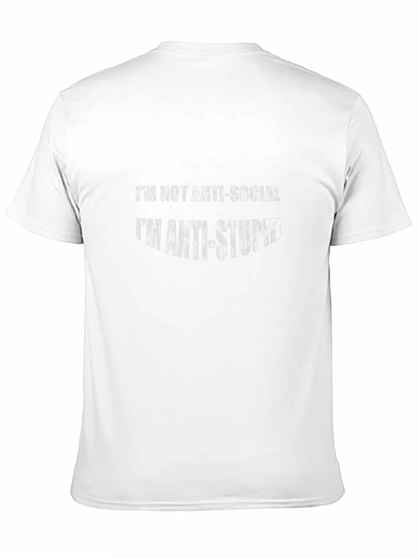 Im Not Anti-Social T-Shirt | Funny Sarcastic Tee