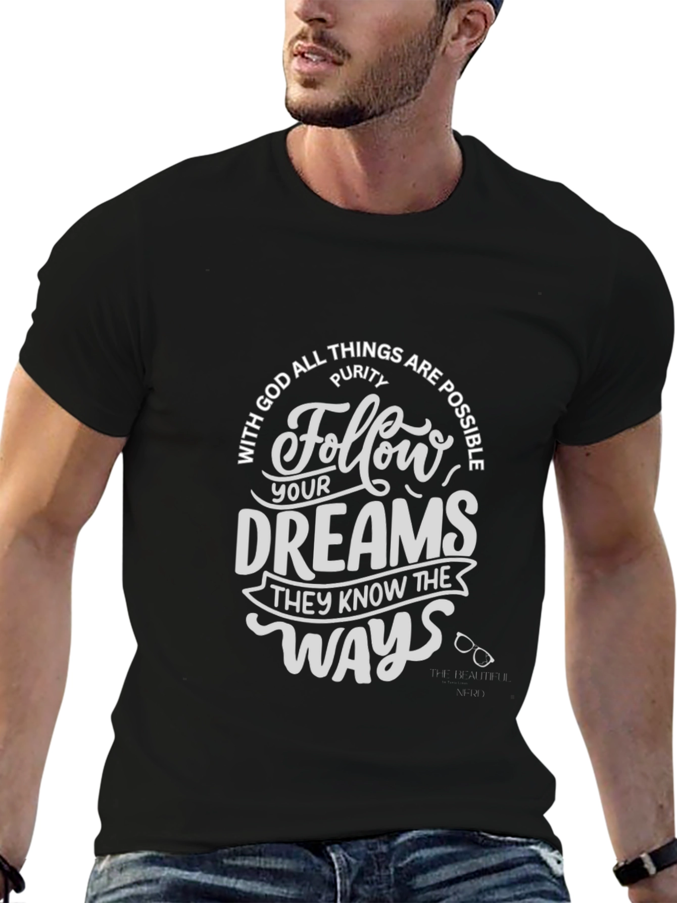 Follow Your Dreams Graphic T-Shirt - Christian Inspired Tee