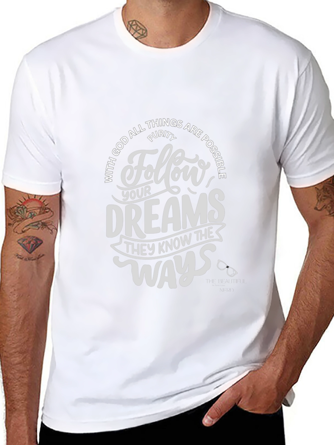 Follow Your Dreams Graphic T-Shirt - Christian Inspired Tee