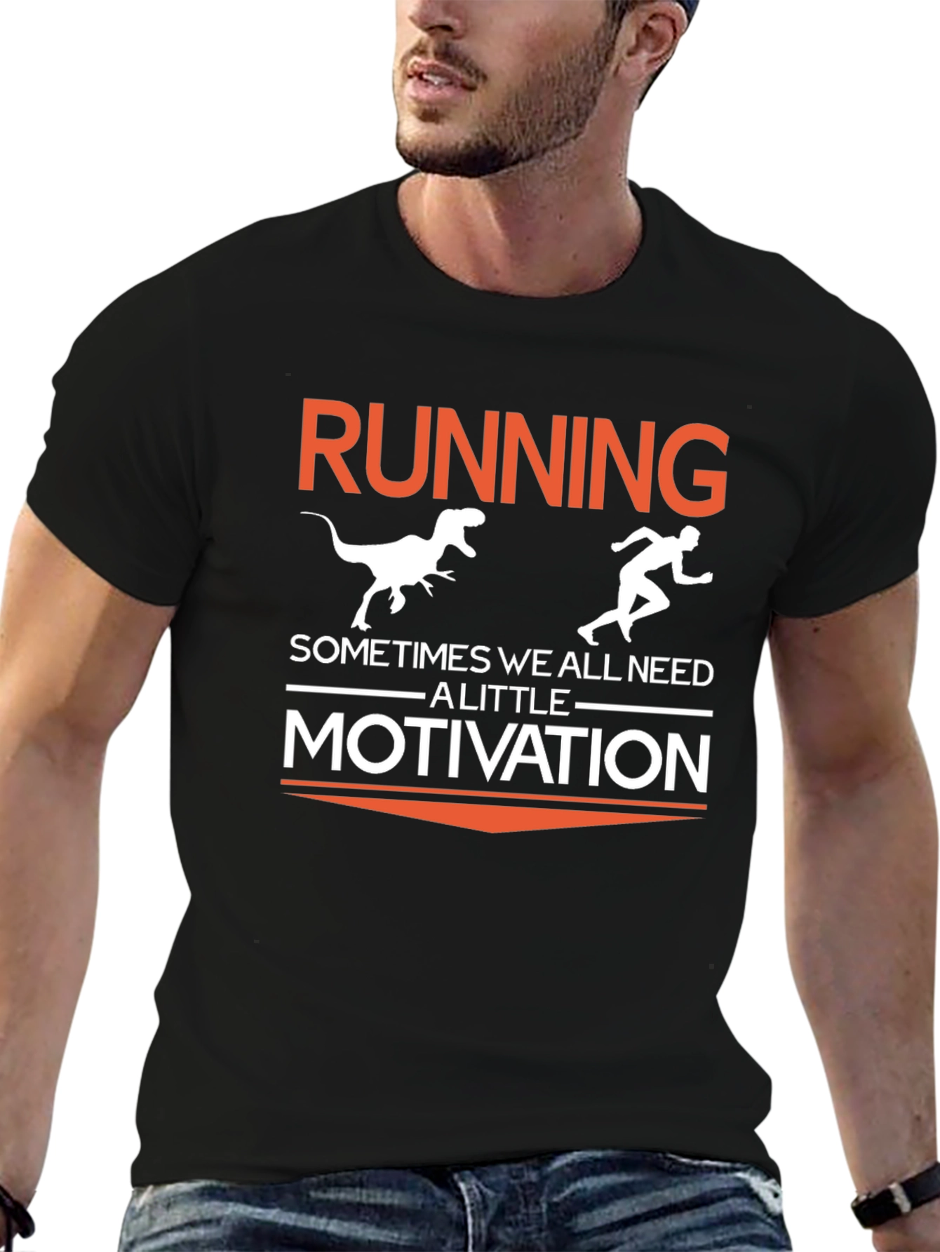 Running Motivation Graphic T-Shirt